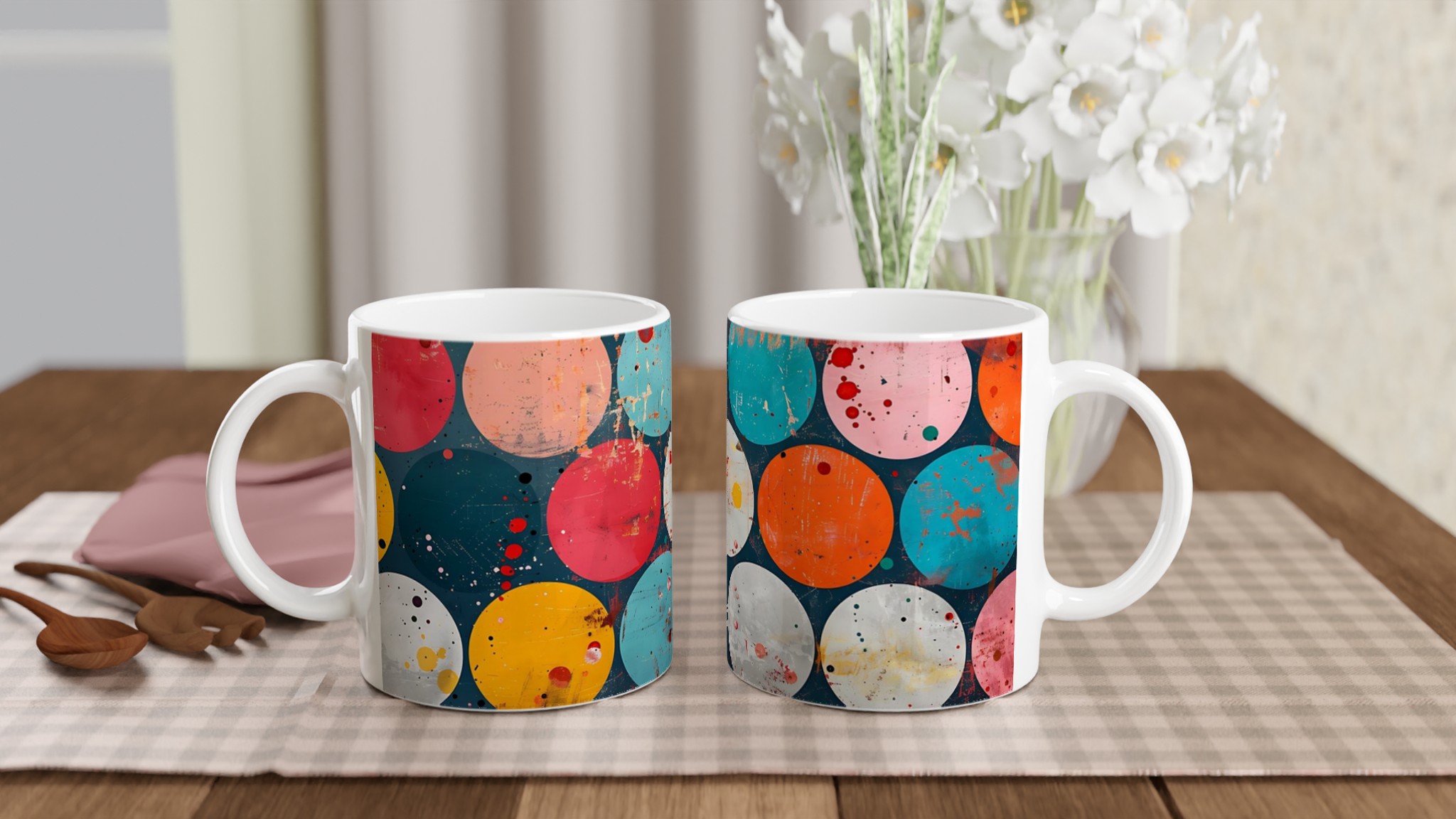 Abstrakt Pop Art Keramikmugg 11oz – Välj din färgstarka favorit för en personlig touch! 10 669054b7-852a-45e6-8619-243cc19d3015