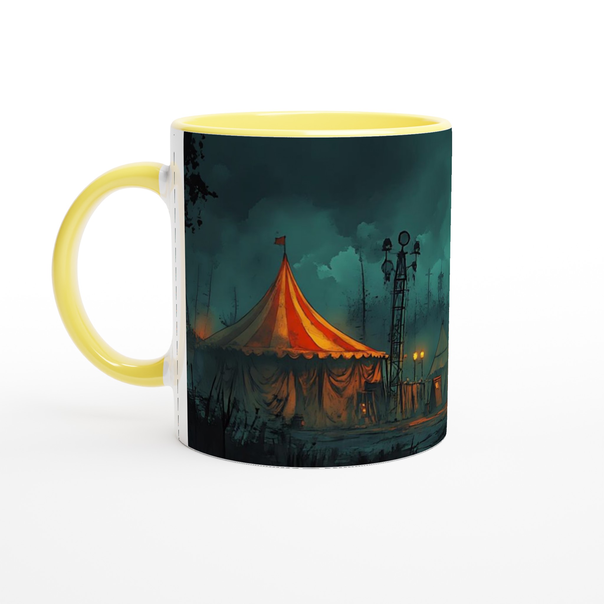 Skrämmande Cirkus Keramikmugg – Perfekt för Halloween & Skräckälskare, Välj din Färg! 3 66bdefc8-cf09-4c4f-98bd-b7ab9a7f272c