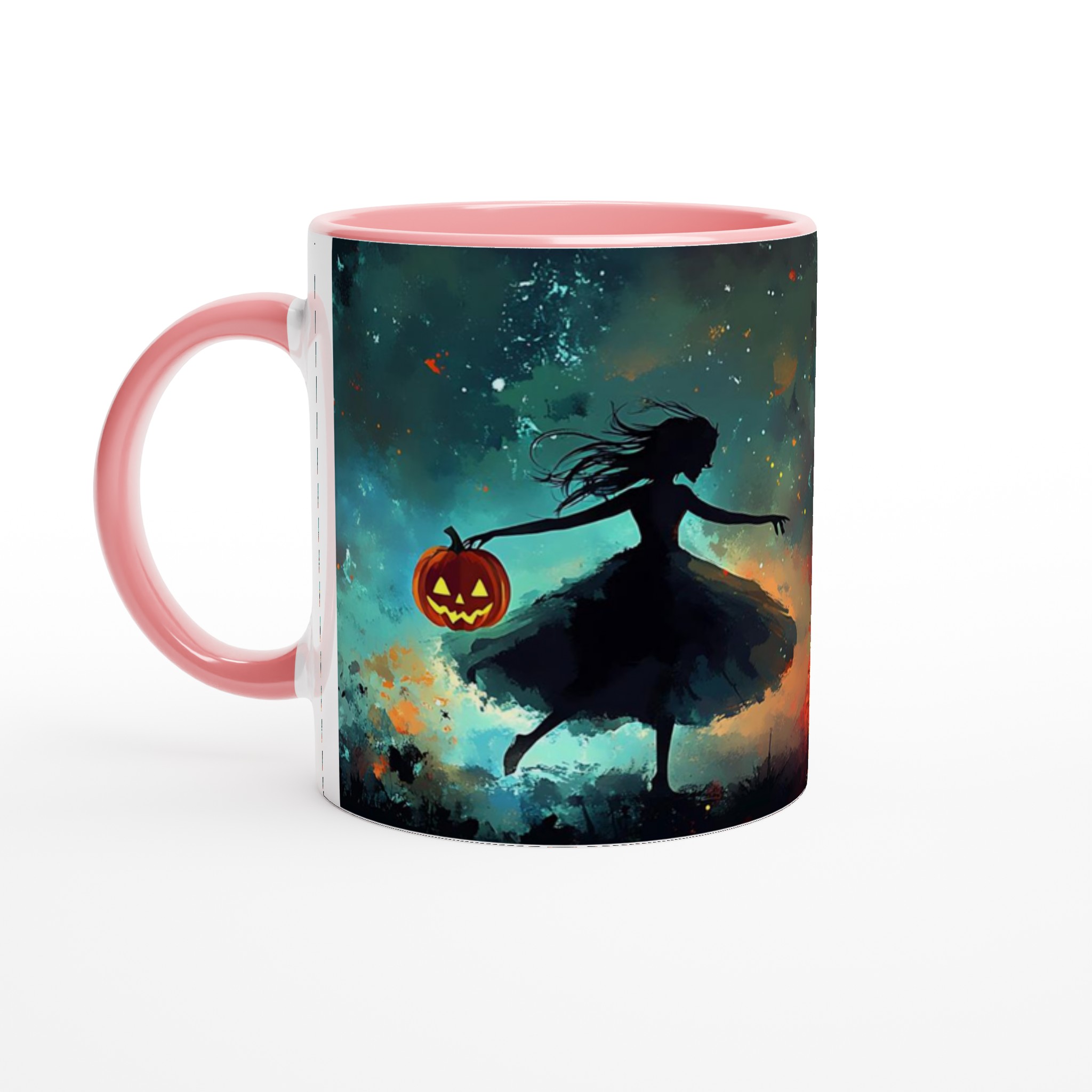 Mystisk Halloweennatt Keramikmugg - Lyktans Dans 6 66dfd690-578b-45ca-9f11-e377be84b007