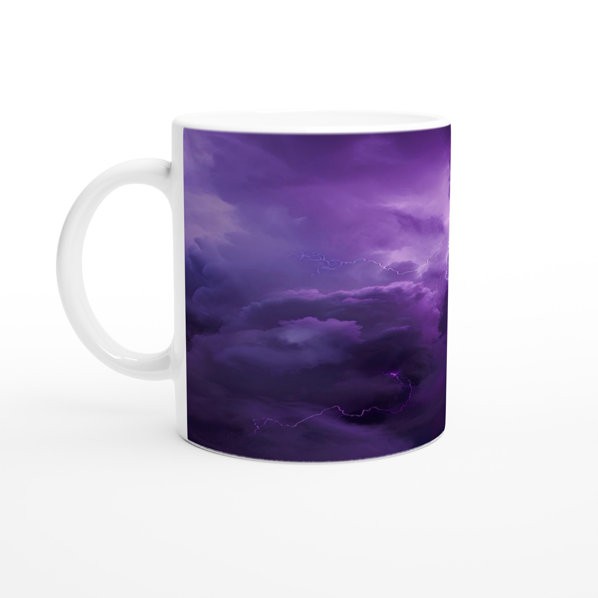Åskväder & Lila Moln 11oz Keramisk Mugg – Välj bland 7 Livfulla Färger 1 6735428c-84db-4d7b-a12a-69487674ae82