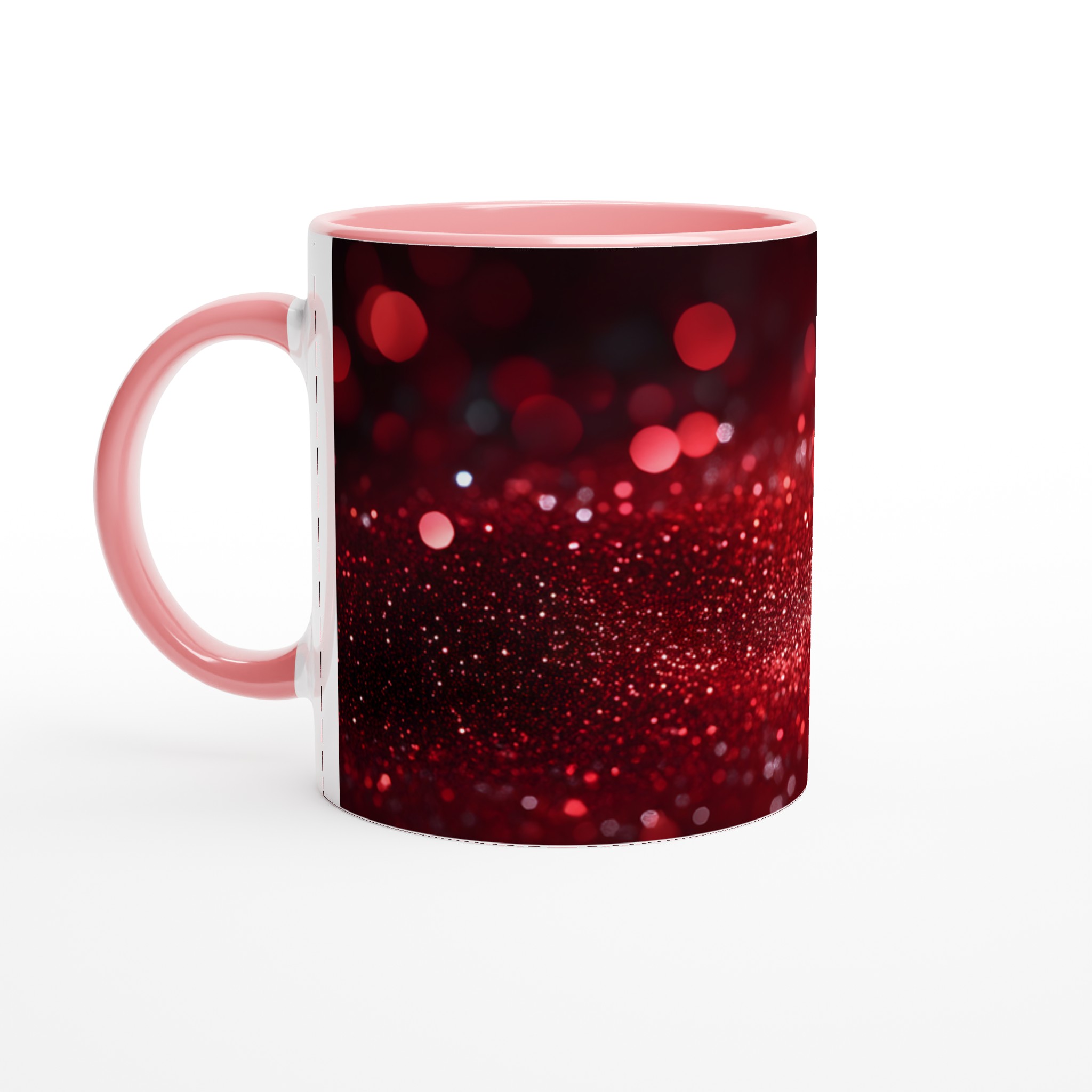 Glittrande Keramikmugg i 7 Blanka Färger – 11 oz för Kaffe, Te & Varm Choklad 6 68102075-75dc-4d90-a97d-612bcd804a22