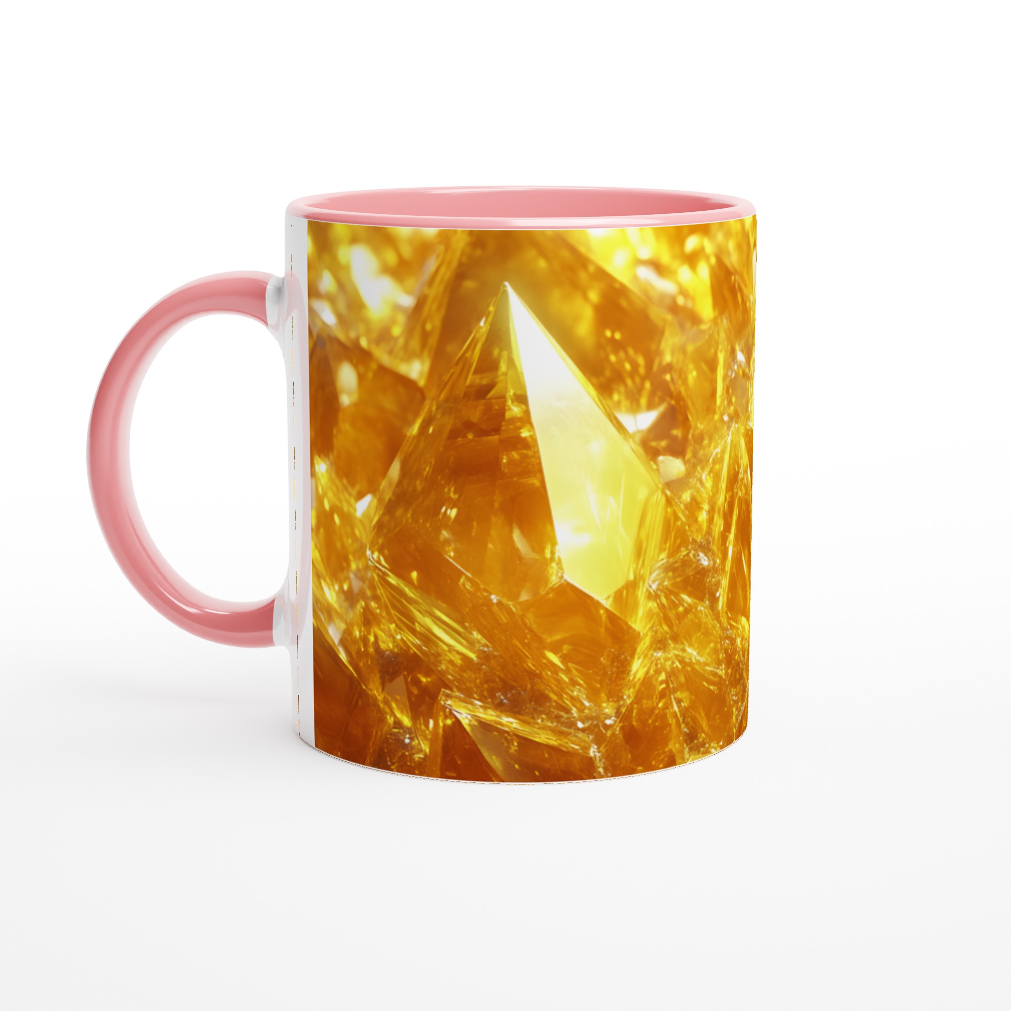 Gyllene Citrin-inspirerad 11oz Keramisk Mugg – Lys upp din dag med en explosion av glans och färg! 6 68462979-5ced-44ba-a64c-da6637759645