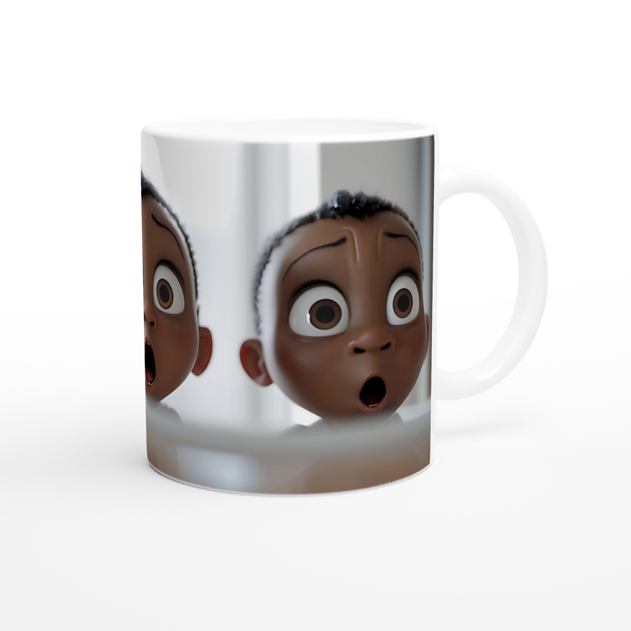 Förvånade Bebisar Keramisk Mugg – Rolig 11oz Kaffekopp med Uttrycksfull Design, Välj din Färg! 9 684c7b87-f5f5-4cf8-b332-9e8f5dcc0509