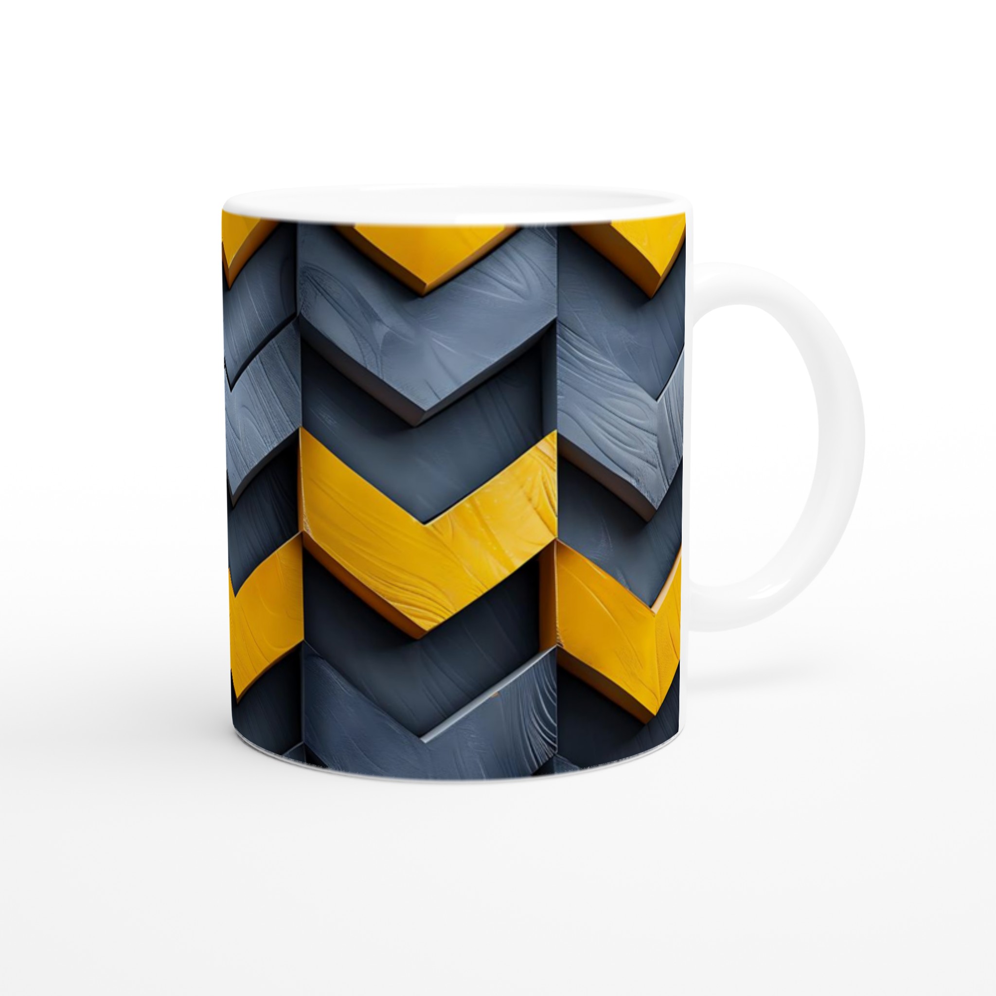 Abstrakt Chevron Mugg - Moderna Linjer och Levande Färgval 9 685ff137-265e-474e-a1e5-55bb3ff8f003