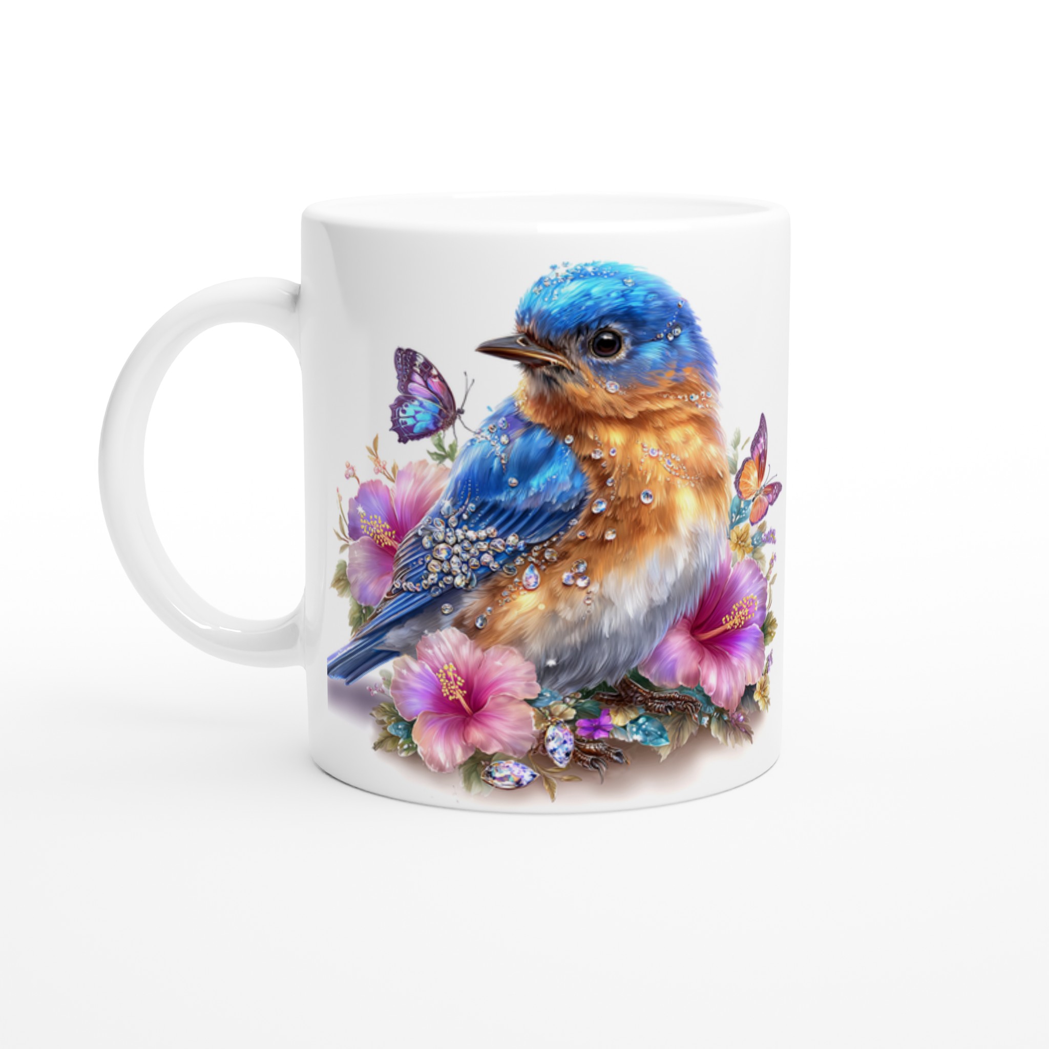 Förtrollande Juvel-Fågel Mugg – Glittrande Design i Ditt Val av 7 Keramiska Färger! 1 686c330f-bdb1-4d7b-b799-952c2be16507