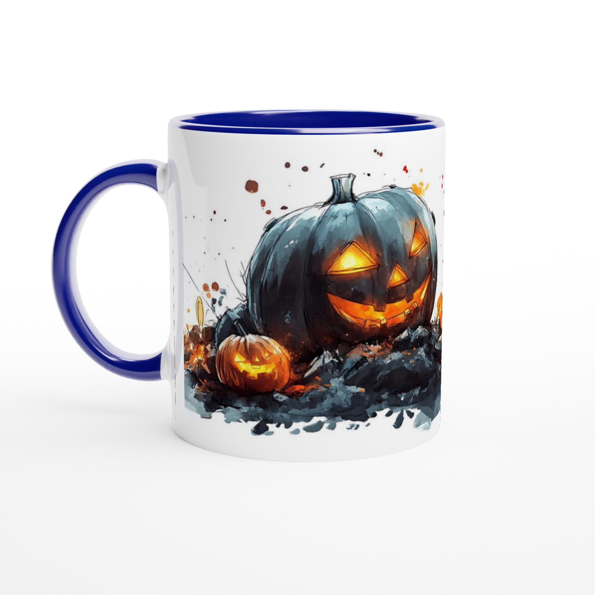 Mystisk Halloween Pumpa Mugg – 11oz Keramisk Kaffemugg i ditt Val av Sju Kusliga Färger 2 689f031f-417a-4e7b-a7b7-01a06eb37e16