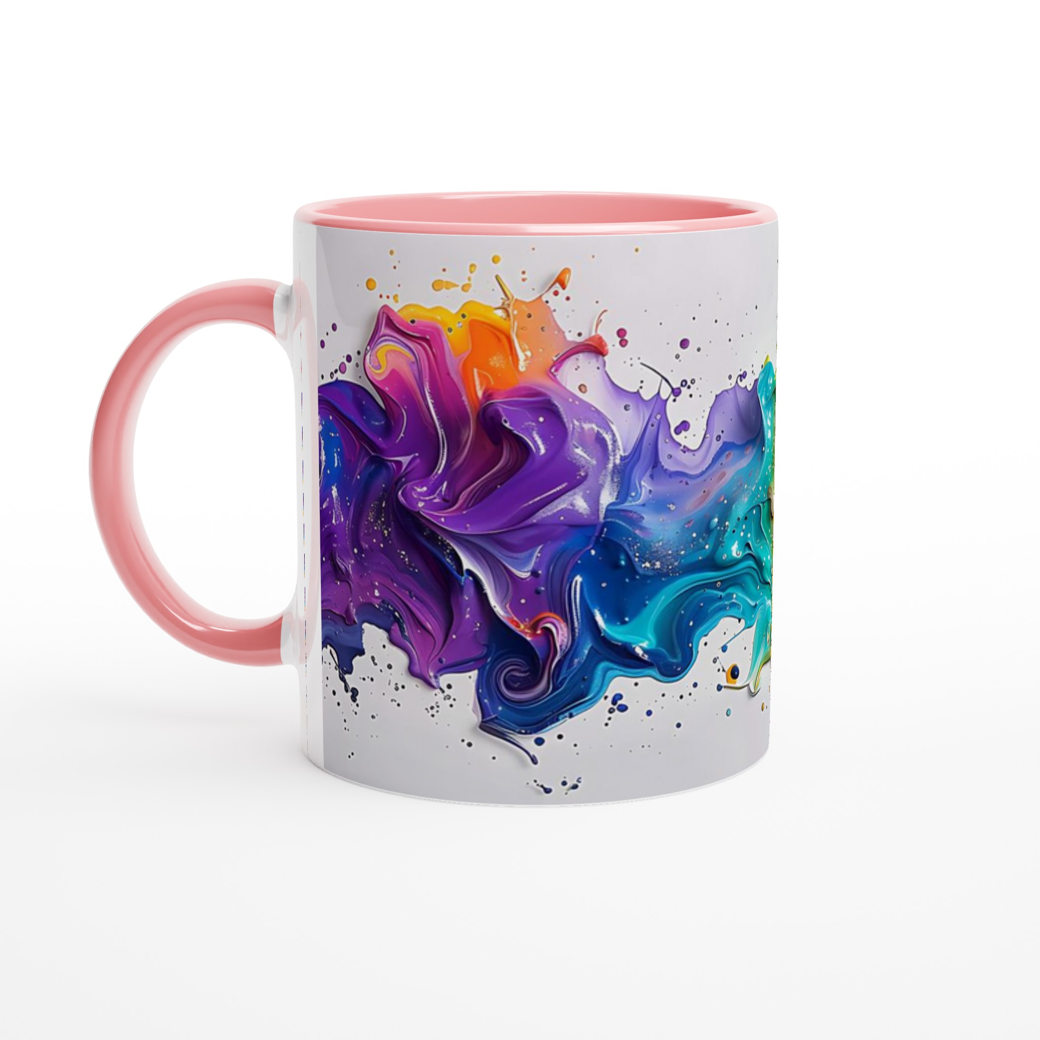 Färgexplosion Keramikmugg 11oz – Levande Design i Väljfri Färg 6 68b9b794-085a-4656-ba83-ec6f92c6143c