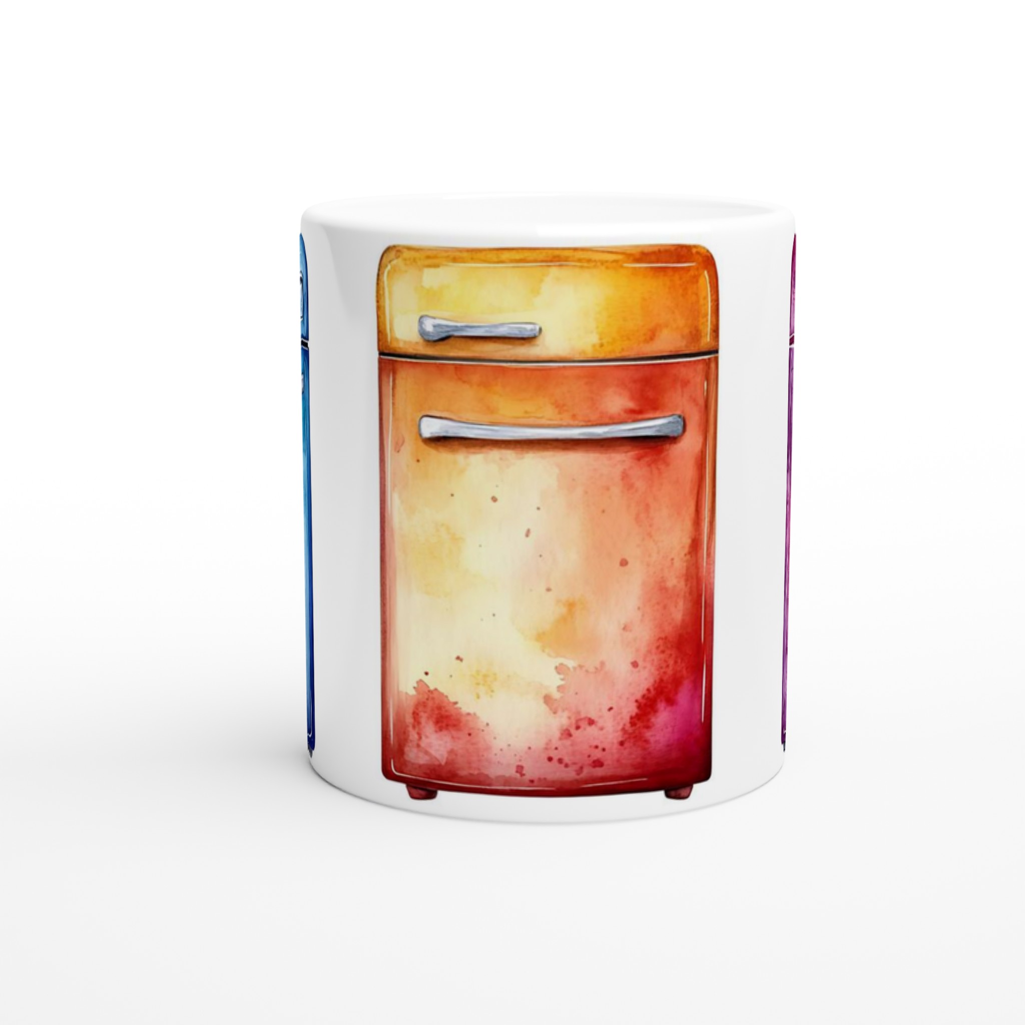 Retro-inspirerad Keramikmugg 11oz – Välj bland sju levande färger för din unika stil! 8 68d2b790-945c-4a9b-aa3d-b40e74f163a9