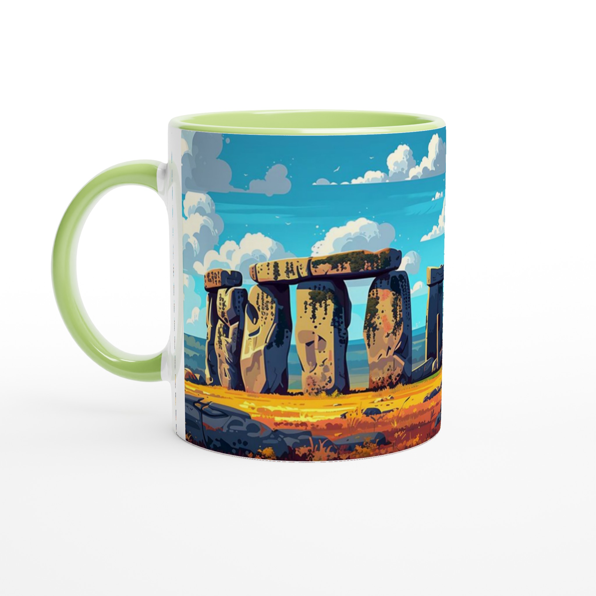 Stonehenge Sunset Mugg – Välj din färg! 7 68e1e415-3e4a-4359-89e4-80c540045e26
