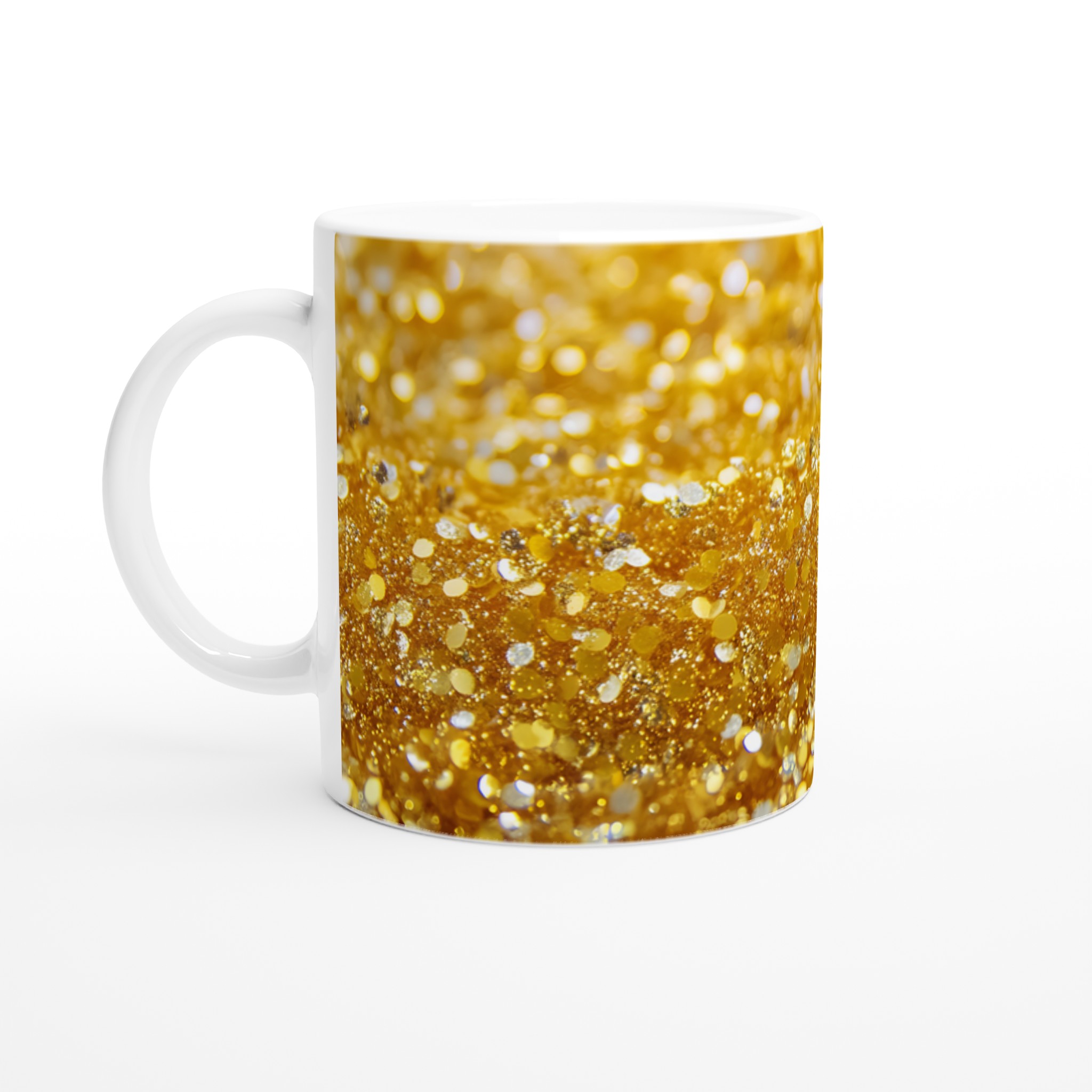 Guldglitter keramikmugg – Glittrande 11oz kaffekopp i ditt val av sju färger! 1 69118d2e-712b-4e3a-a9aa-232b9b246264