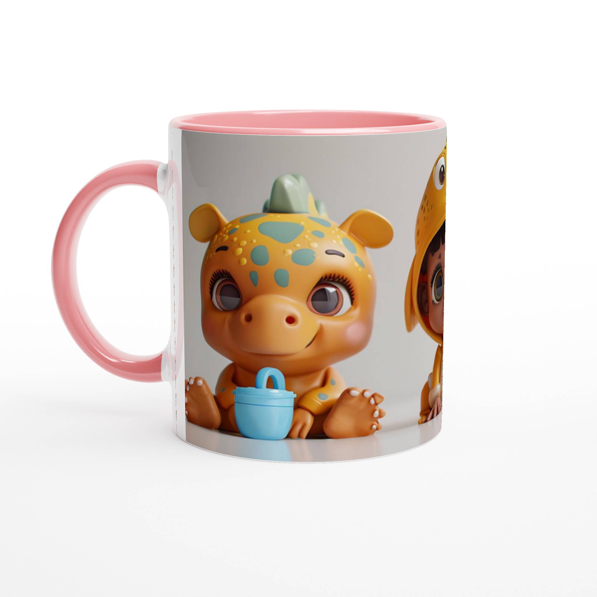 Söta Dinosaurie-Babymuggar: 11oz Keramisk Mugg för Små Äventyrare & Stora Leenden! 6 691dc952-b381-4180-bfe7-e4eb61a0bfb0