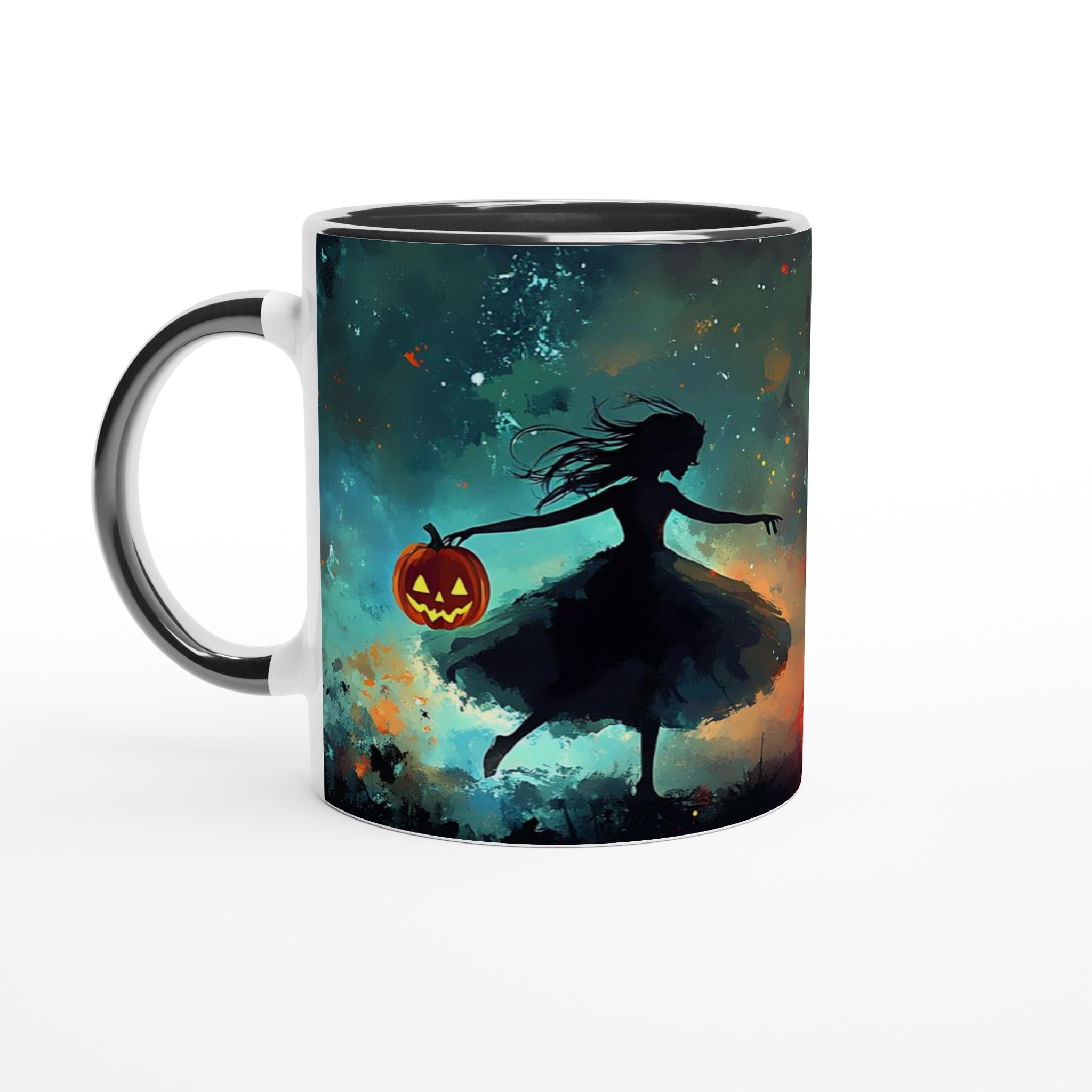 Mystisk Halloweennatt Keramikmugg - Lyktans Dans 4 692f492d-cfb9-4044-a67b-2b9d3bdfbe39