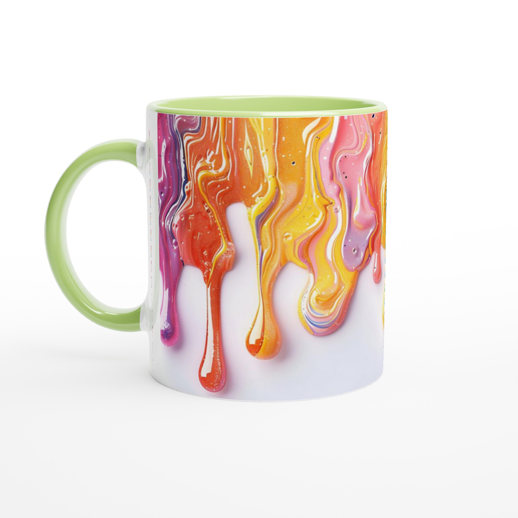 Färgexplosion 11oz Keramikmugg – Välj bland 7 Livfulla Färger för En Magisk Start på Dagen! 7 69442242-aedc-43e6-bb2c-c3ce1d30208d