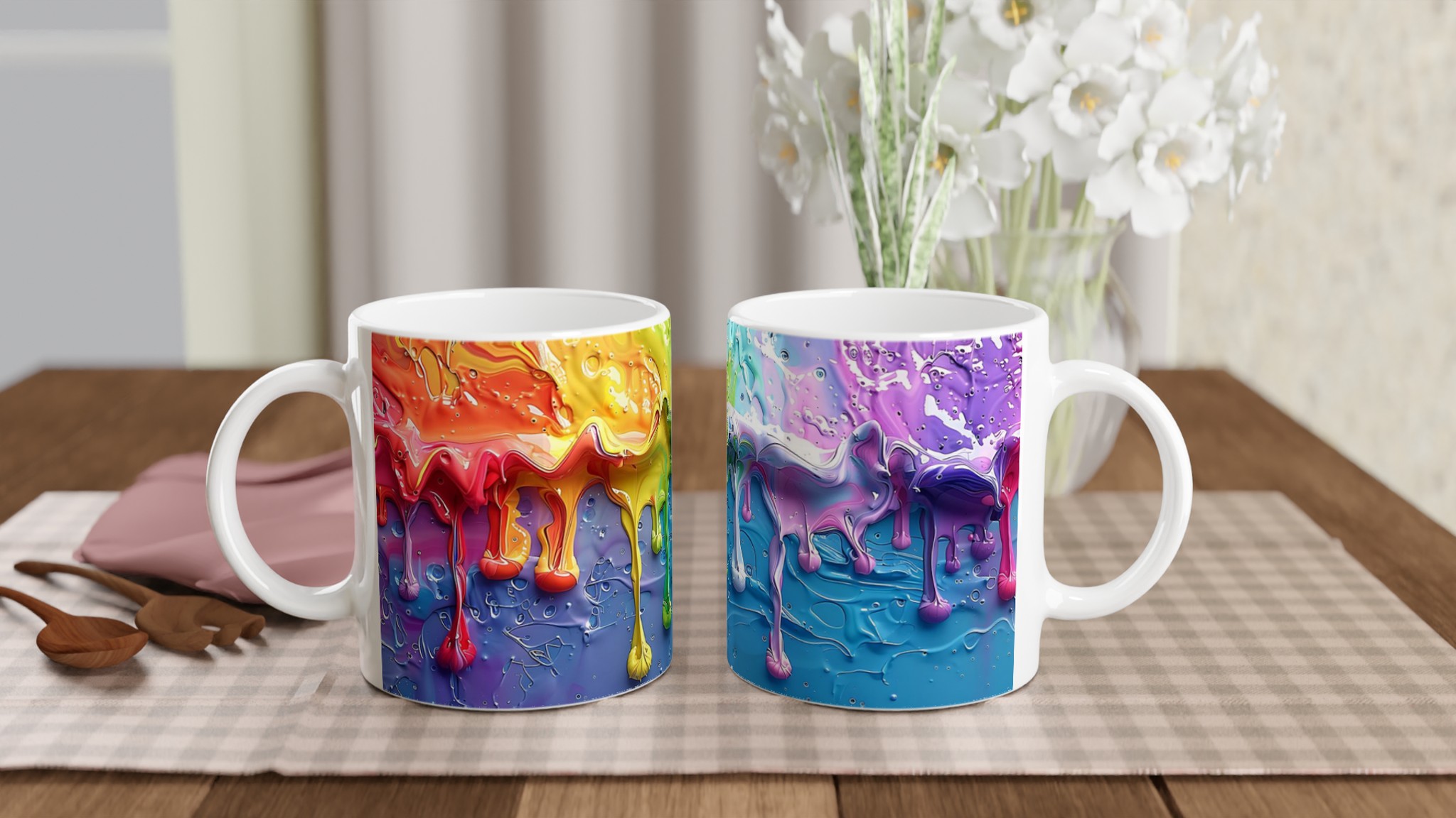 Färgsprakande Drömmuggar - 11oz Keramikmugg i 7 Livfulla Nyanser för Kaffe & Te 10 6947bc03-f5a2-4d7b-80b0-b3f11513628f