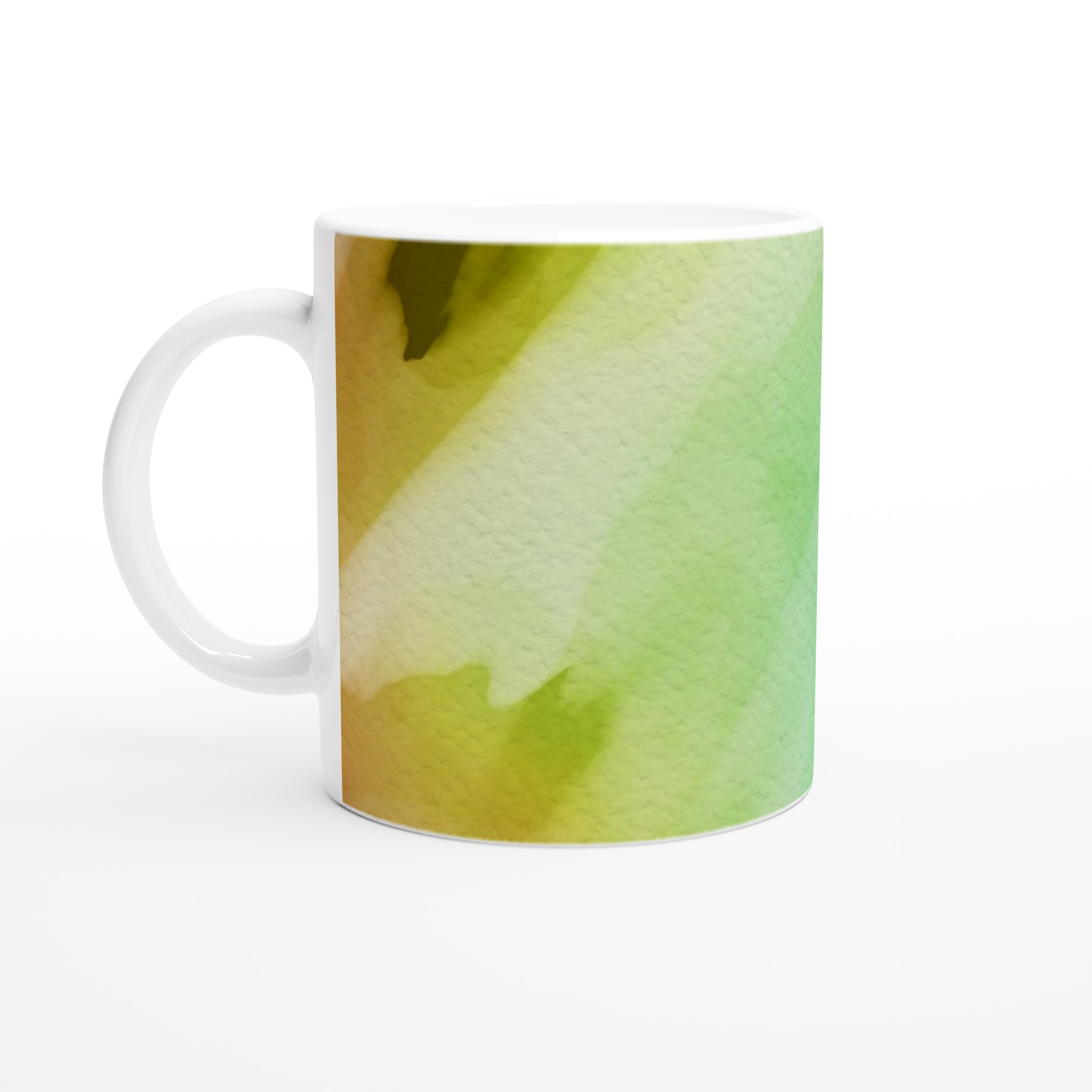 Vit 11oz keramisk mugg med mjuka akvarelltoner – välj din favoritfärg för en personlig touch 1 69dc4e43-c2e2-491c-9f71-55e5f3095ac9
