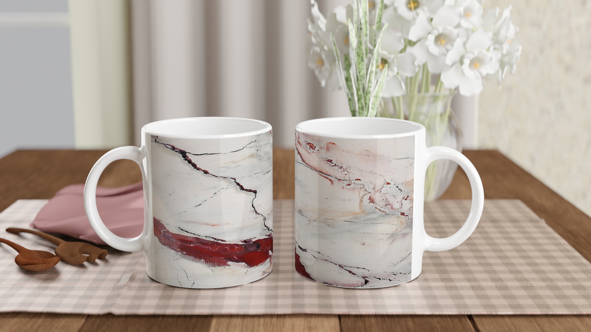 Abstrakt Marmormönster 11oz Keramisk Mugg – Konstnärlig Elegans för Din Kaffestund i Olika Färger 10 69e2ece8-1fdc-46be-abc2-a88d05f22bbd