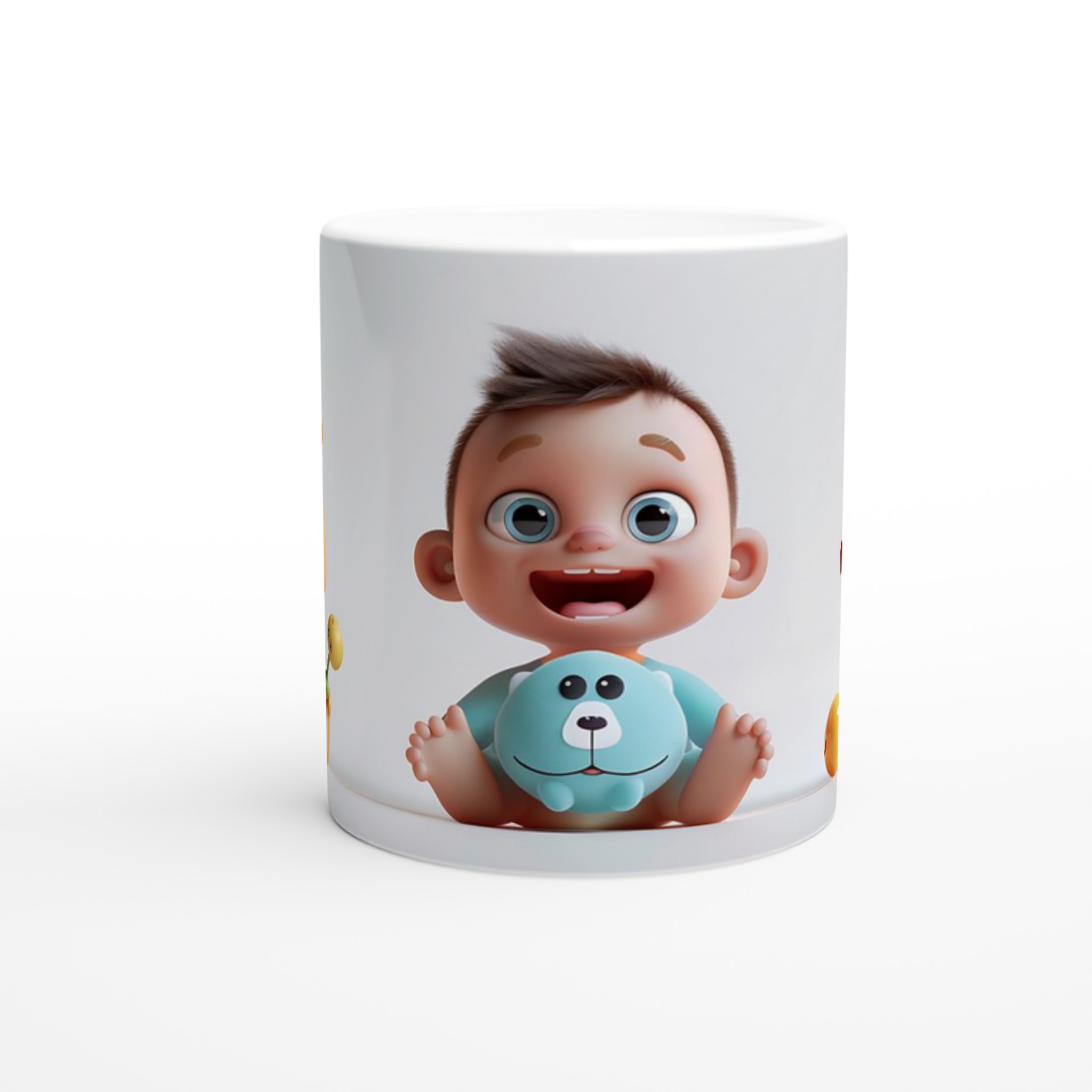 Babyns första skratt: Söt 11oz keramikmugg i ditt val av sju livliga färger – perfekt för föräldrar och barnälskare! 8 6a16ada1-0d87-4705-a0a1-fe1551eda40c