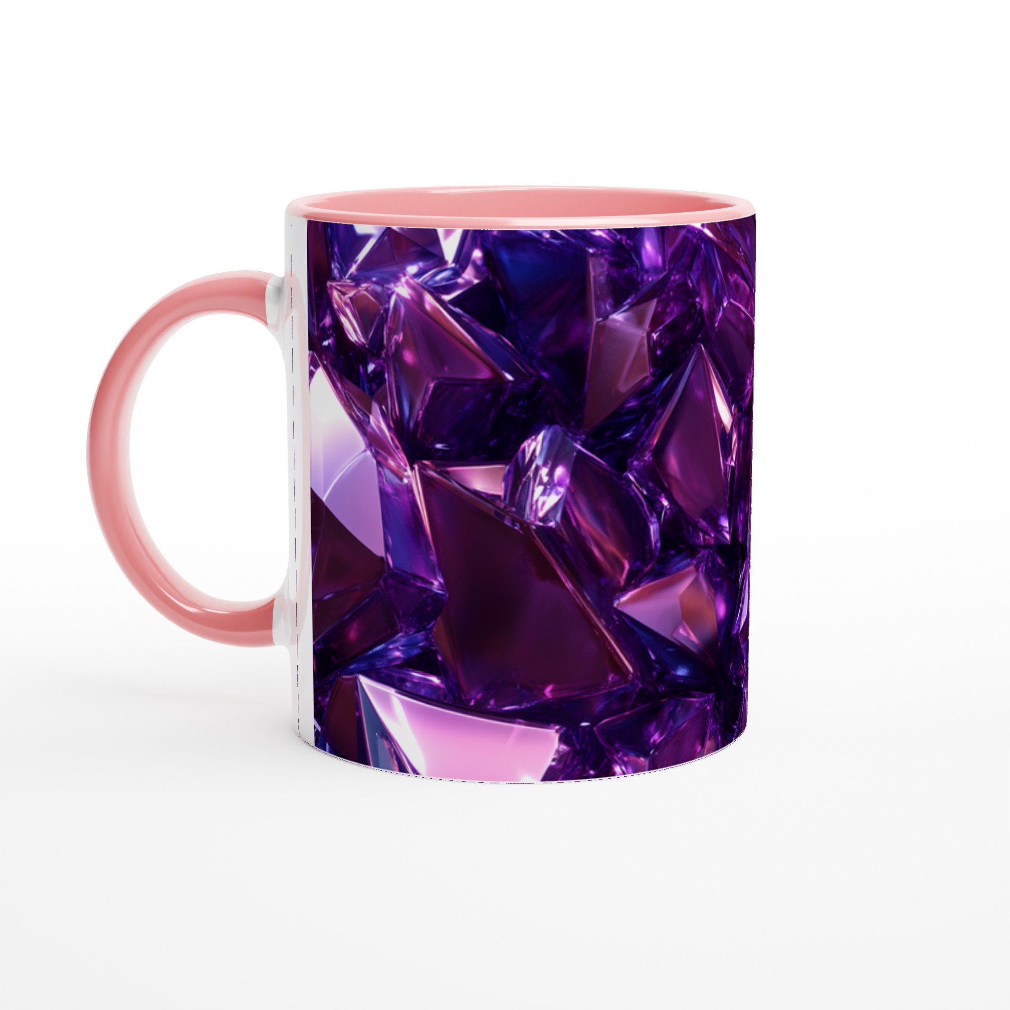 Lyxig ametistmönstrad 11oz keramikmugg – Perfekt för kaffe & te i din favoritfärg! 6 6a24473b-be91-4425-bd43-25d1738712c3