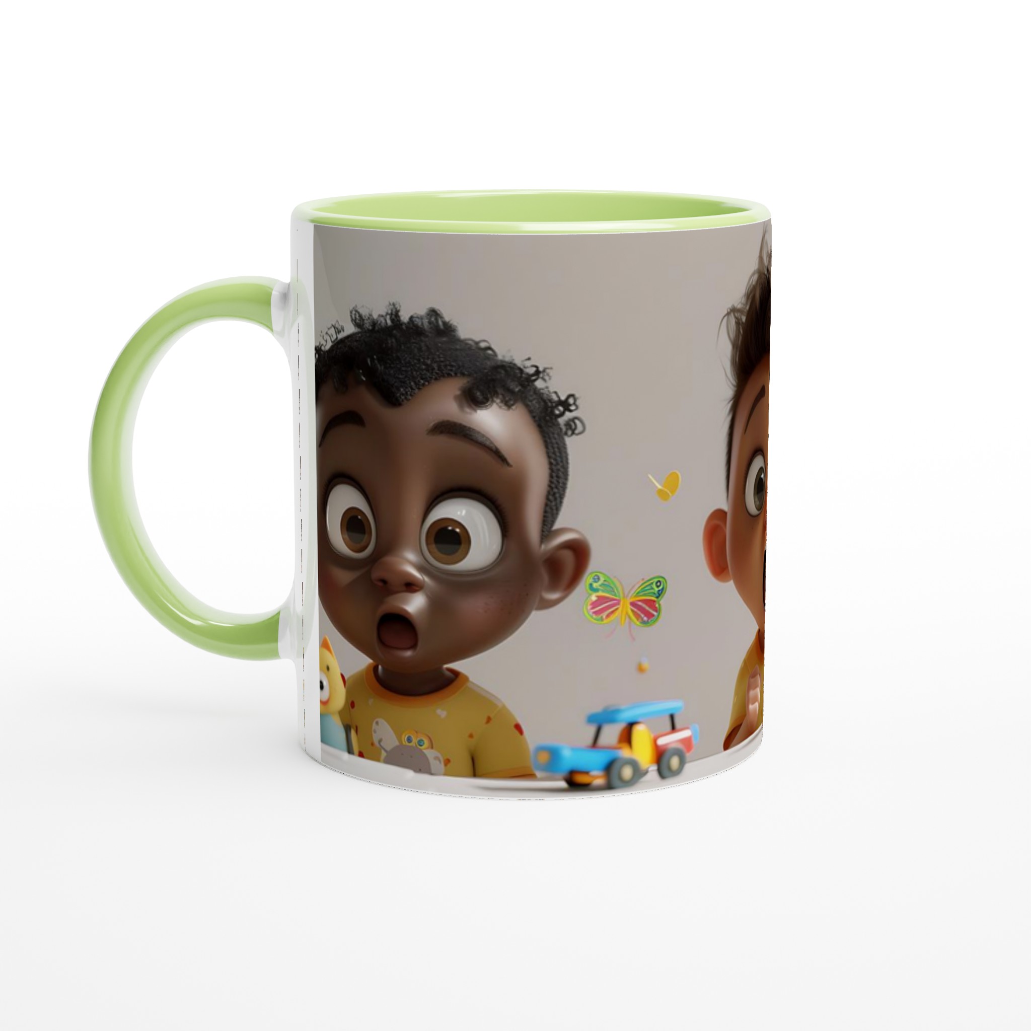 Förvånade Barn! Kaffe-/Temugg - 11oz Keramisk Mugg i Valfri Färg för En Lekfull Start på Dagen 7 6a455000-7ebf-43ca-ab32-6c06c19a2d0e