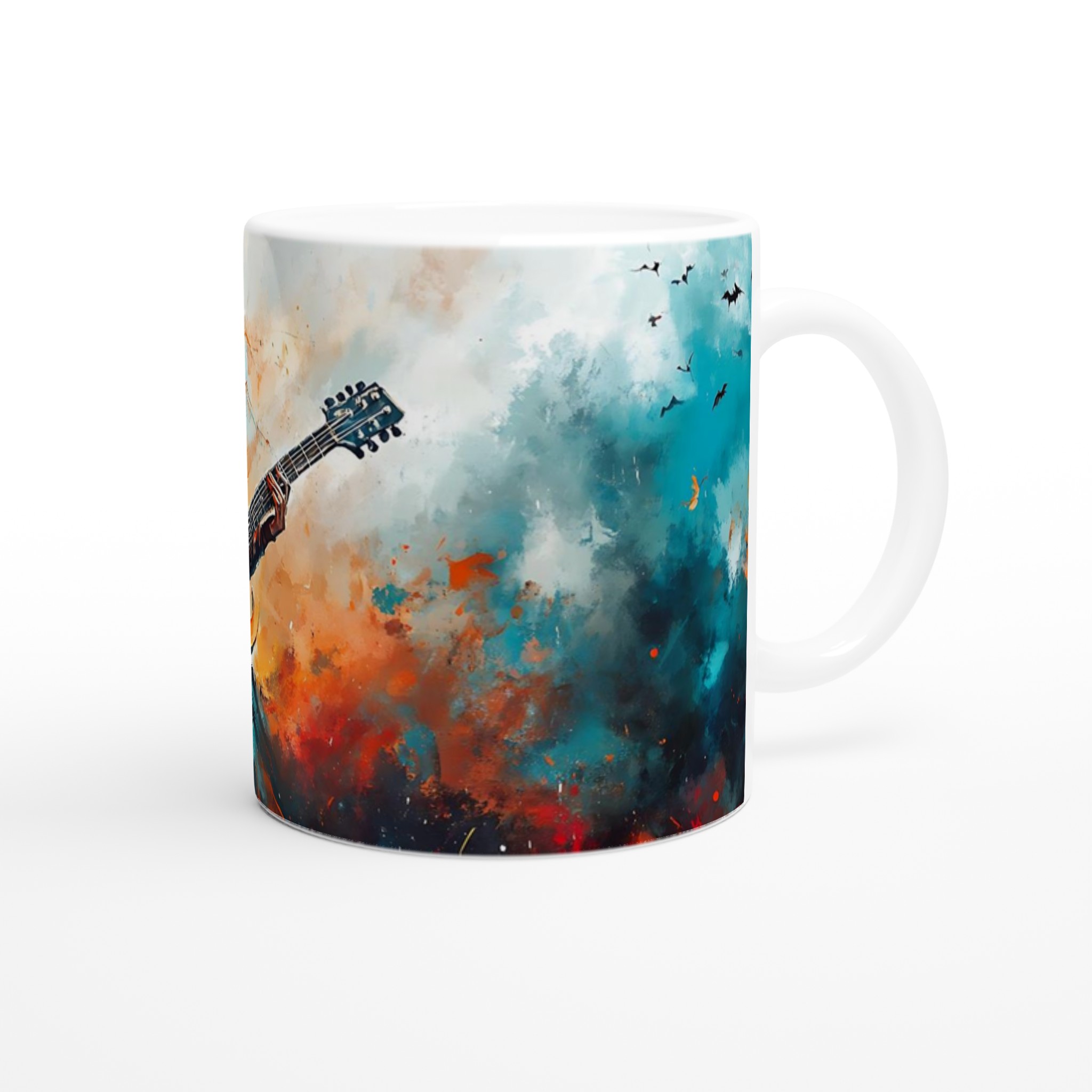 Rock On: Halloween Gitarr Mugg – Levande Design & Hållbar Keramik i Valfri Färg! 9 6aa924df-25ad-4768-b3d8-96d2705b40aa