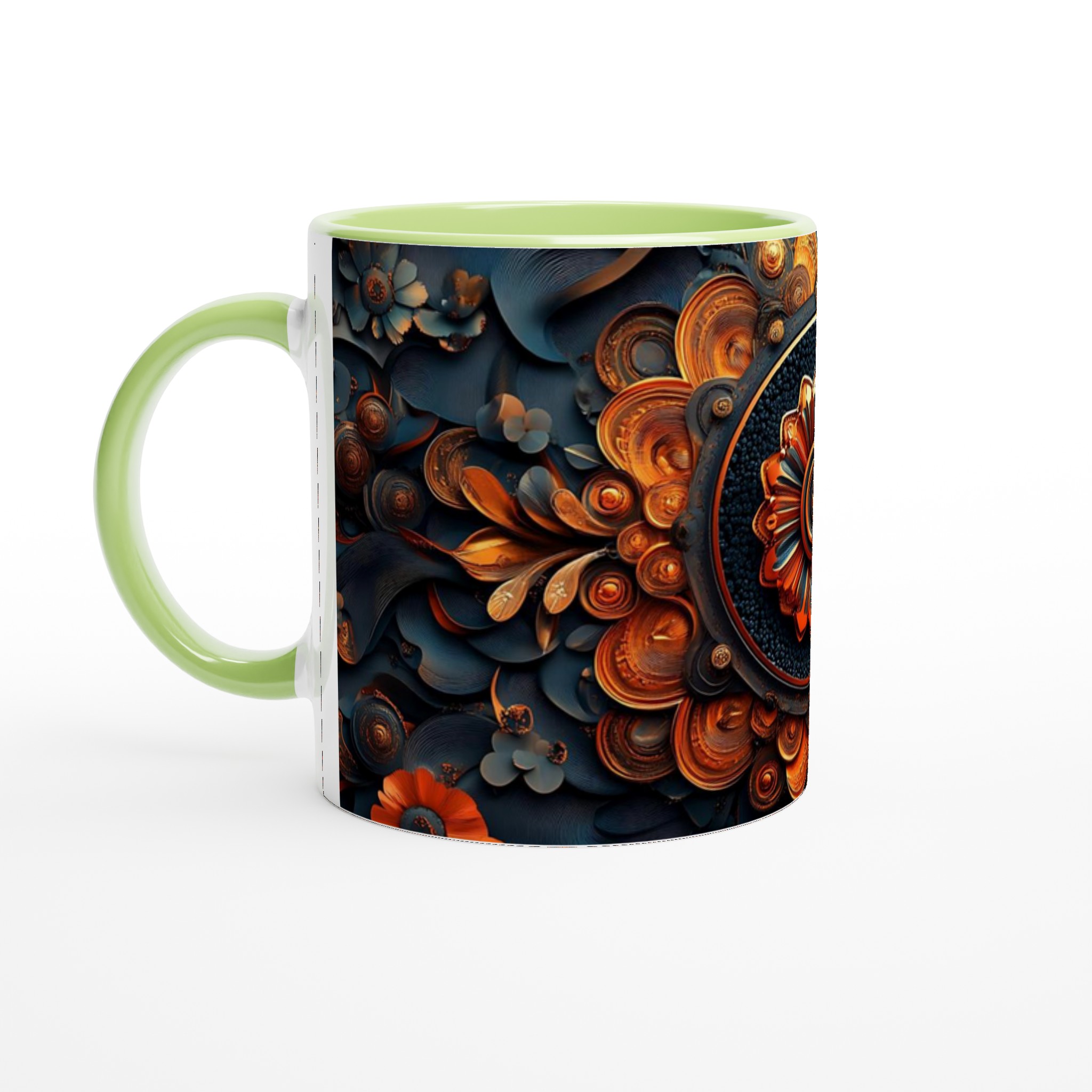 Lyxig Art Deco-mugg i guld & marinblått – Välj din färg! 7 6ae387e1-eb8b-4a98-a27f-f5bed0d80c1f