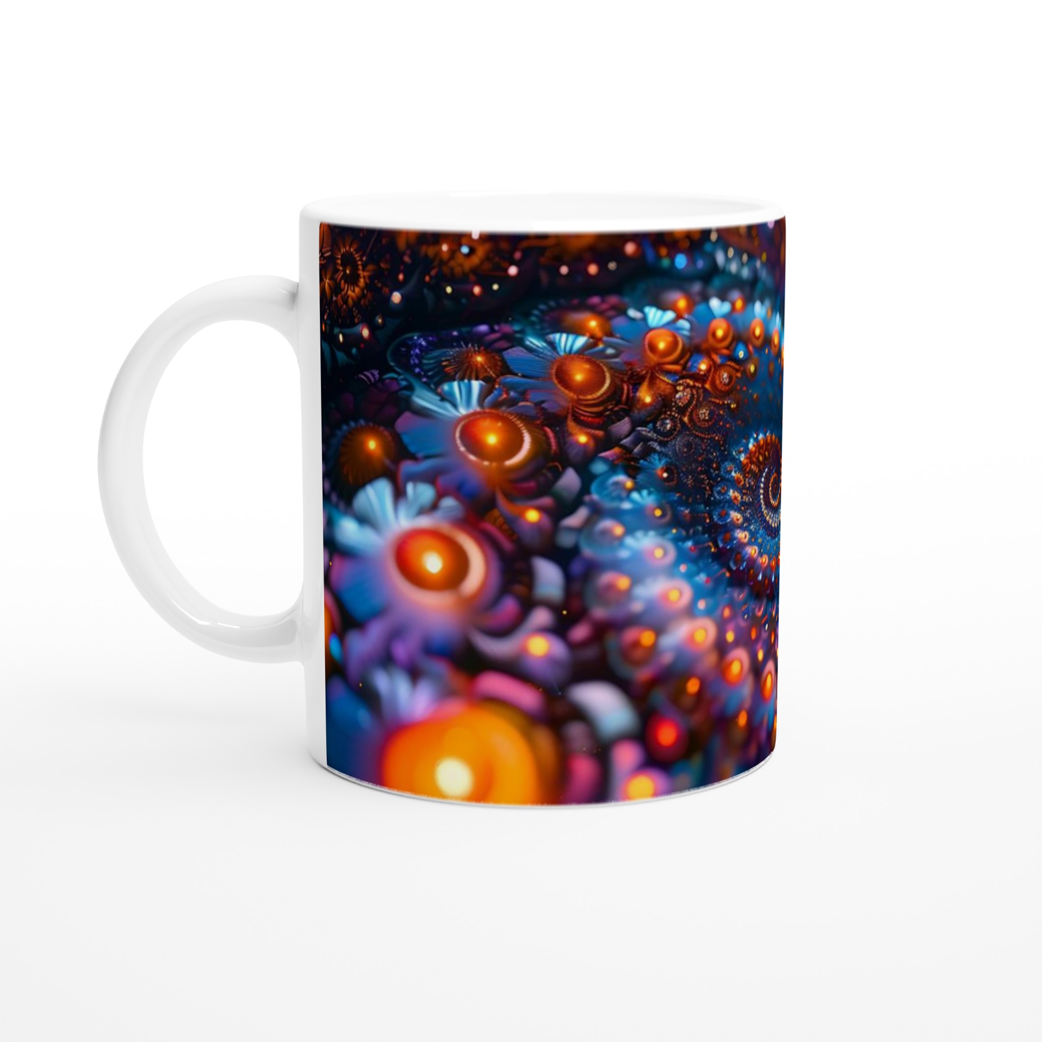 Kosmisk Spiral Mugg – Abstrakt Konst för Kaffeälskare i Din Valda Färg 1 6aede266-3db6-4014-880d-1b9c6abe76a3