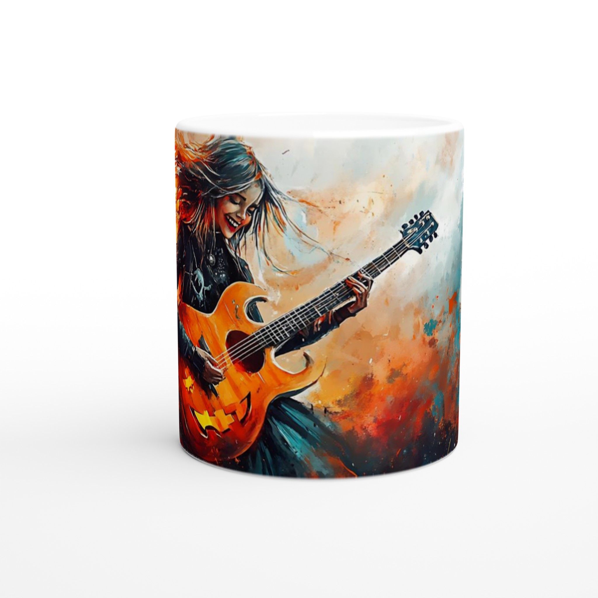 Rock On: Halloween Gitarr Mugg – Levande Design & Hållbar Keramik i Valfri Färg! 8 6b4328a1-eda1-4b41-9a91-5e19ece5944c