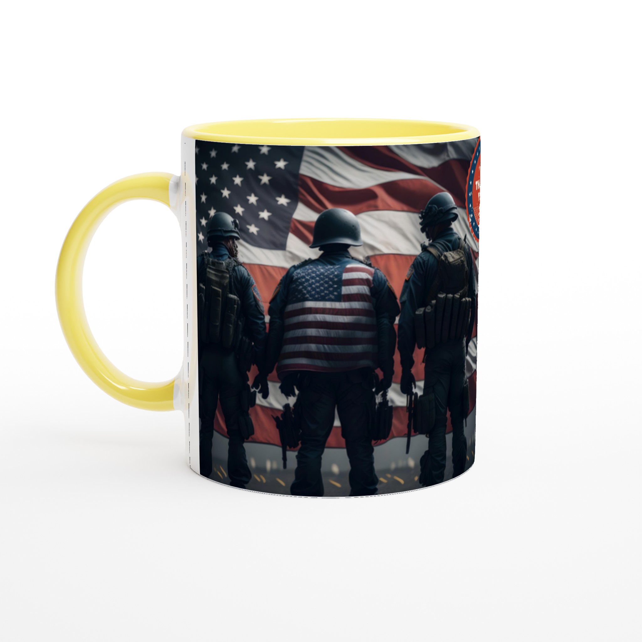 Hyllning till hjältarna: 11oz Keramikmugg med flaggmotiv – Perfekt för patriotiska presenter 3 6b56ba70-b9b5-4a74-8b97-16401d272d38