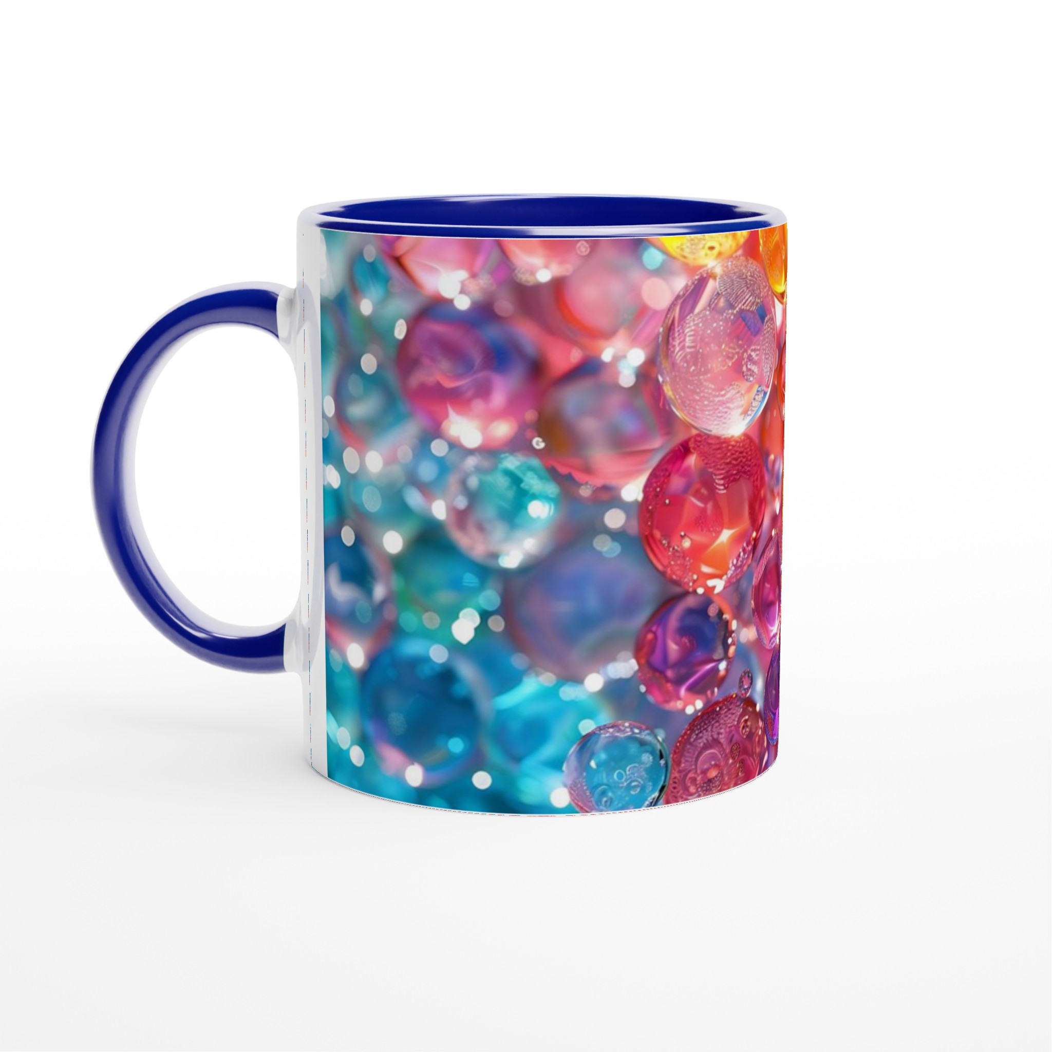Färgexplosion 11oz Keramisk Mugg – Lysande Bubbeldesign i Din Favoritfärg 2 6b5b448b-fb34-44ad-89a9-ff30328e948b
