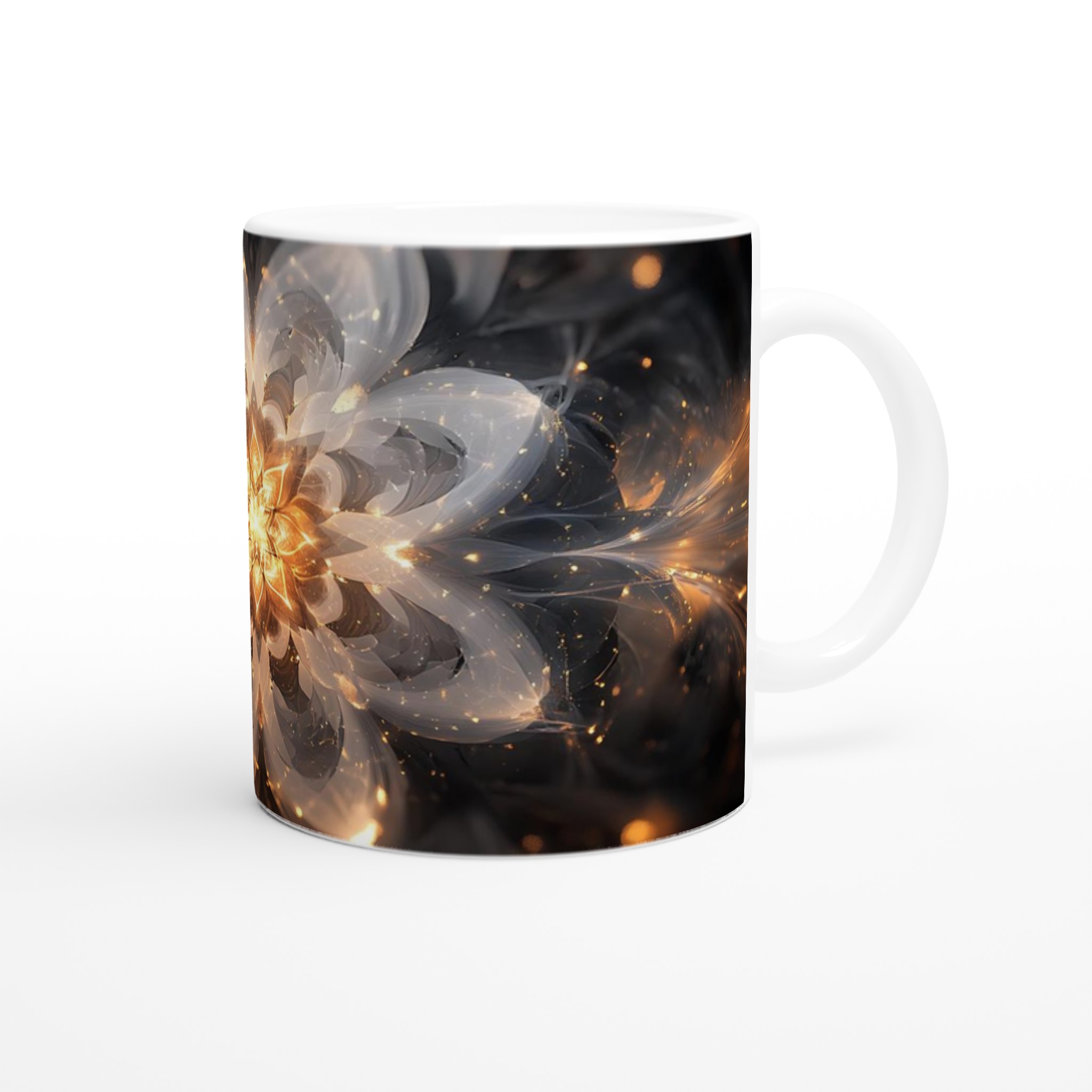 Abstrakt Gyllene Blomma 11oz Keramisk Mugg – Lysande Design för Din Favoritdryck 9 6c262efa-4aef-4b76-9926-482008a93088