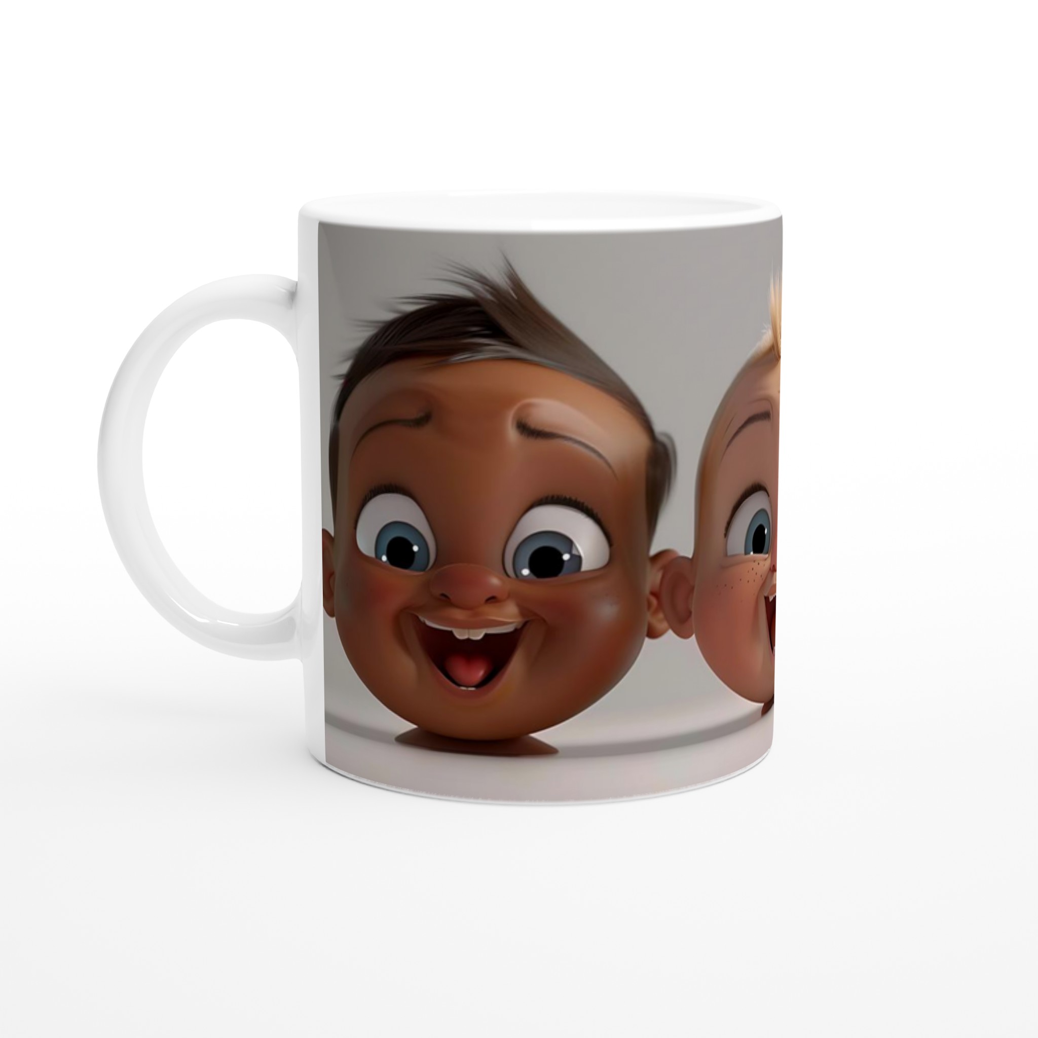 Söta Babyansikten Keramikmugg – Glada Karaktärer för Kaffet. Välj bland 7 Färgstarka Nyanser! 1 6c4f7778-de80-4e77-b9f3-6123f019de31