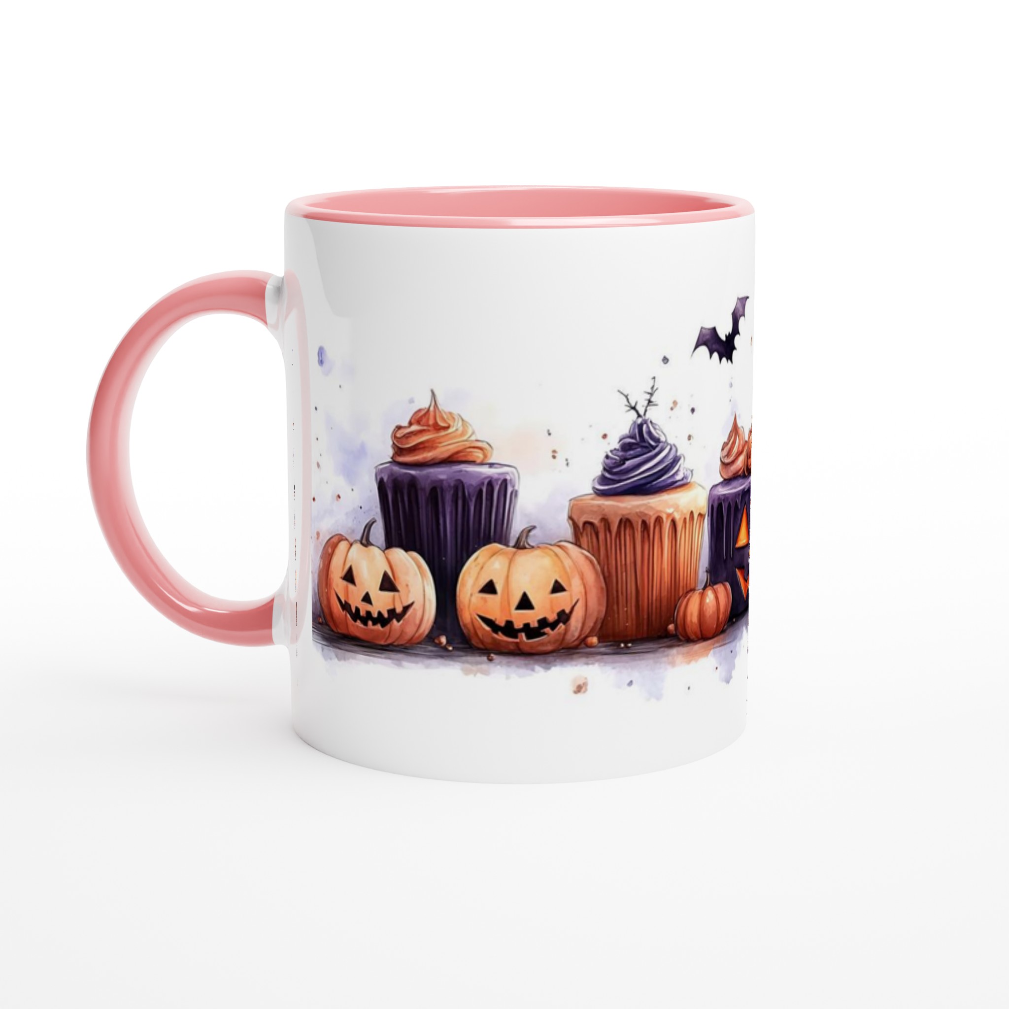 Mystisk Halloween: 11 oz Keramisk Mugg – Spöklika pumpor och fladdermöss på din favoritkopp! 6 6c836ce3-e204-425e-be3e-91b0155ed513