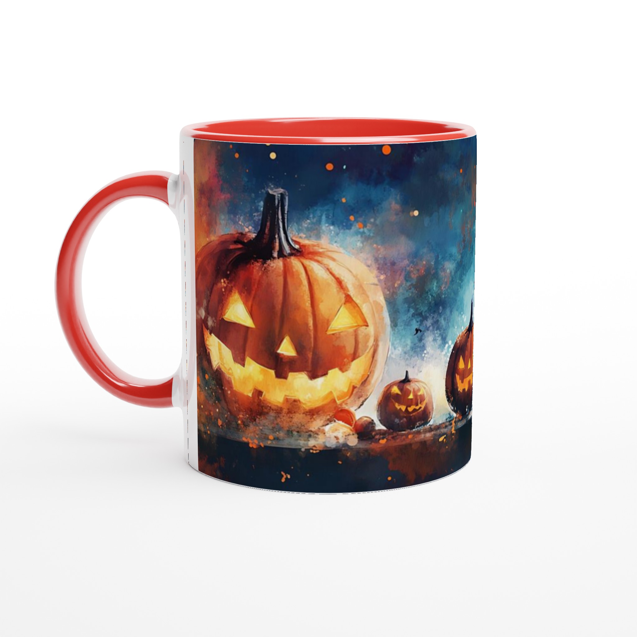 Magical Halloween Night Keramisk Mugg – Drömskt Pumpamotiv med Flicka & Fladdermöss i Flera Färger 5 6ca12701-2edd-41c6-b0b4-e22e3c5c1a37