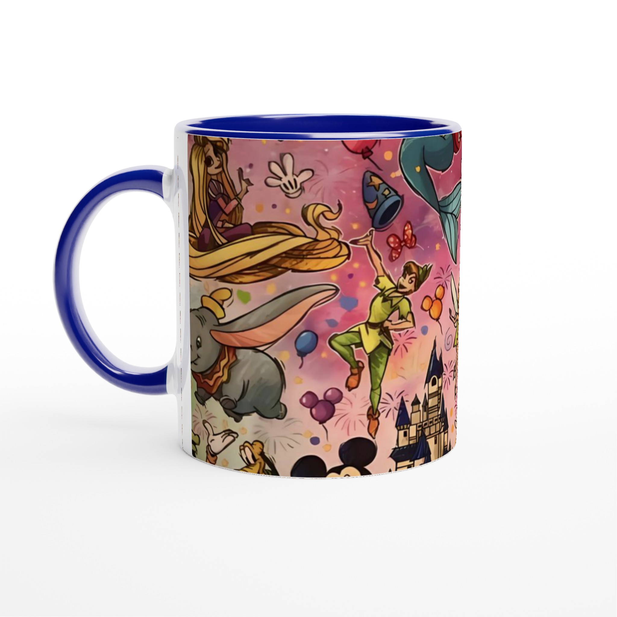 Vit 11oz keramisk mugg med färgstark Disney-inspirerad design i valfri keramisk färg 2 6d012e94-62a6-44a4-b249-4d4244f2c51b