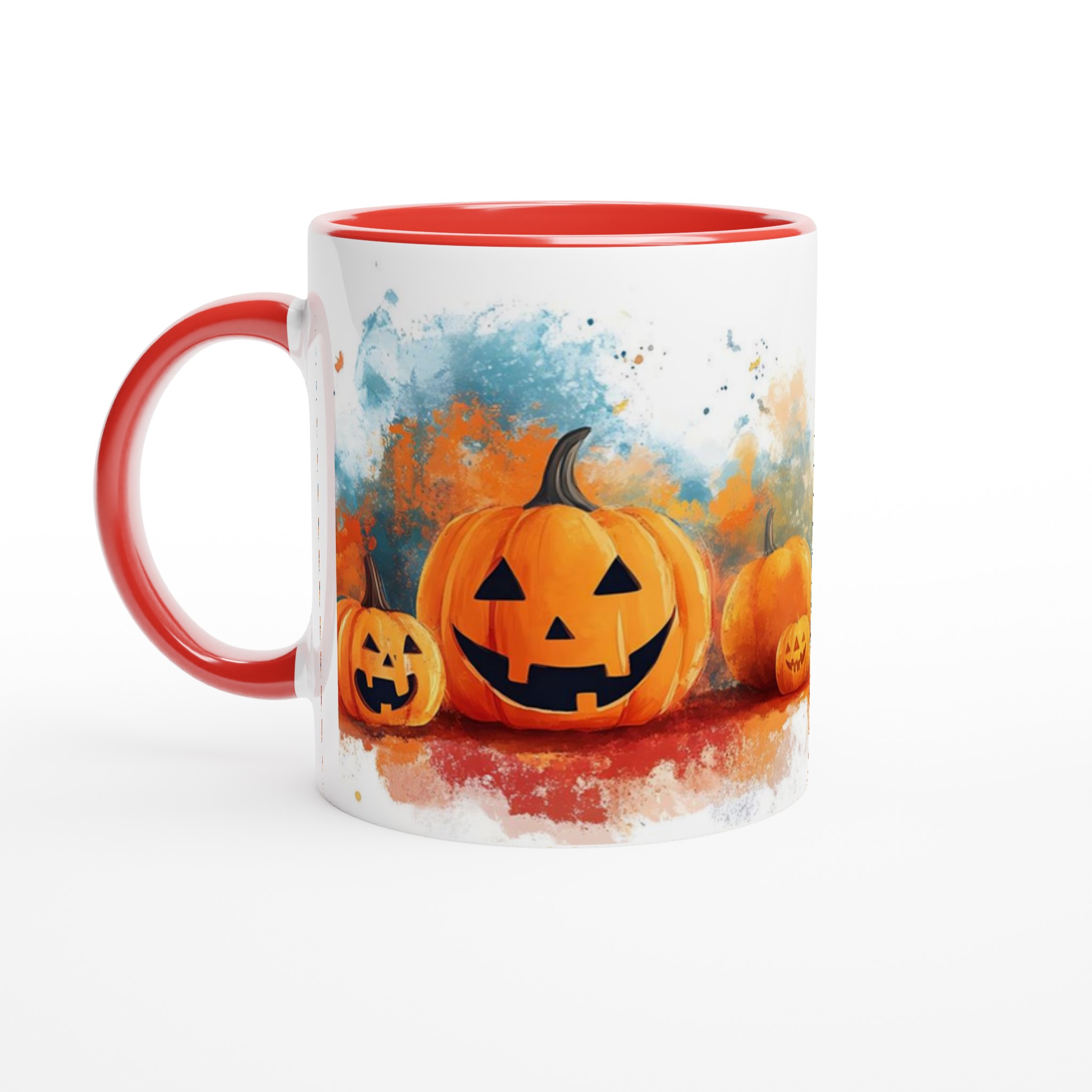 Söt Halloween Bakning Mugg – Lekfull Design med Pumpalyktor & Barnglädje i 7 Färger 5 6d021757-182e-40b8-b2fc-dcc656bcdc31