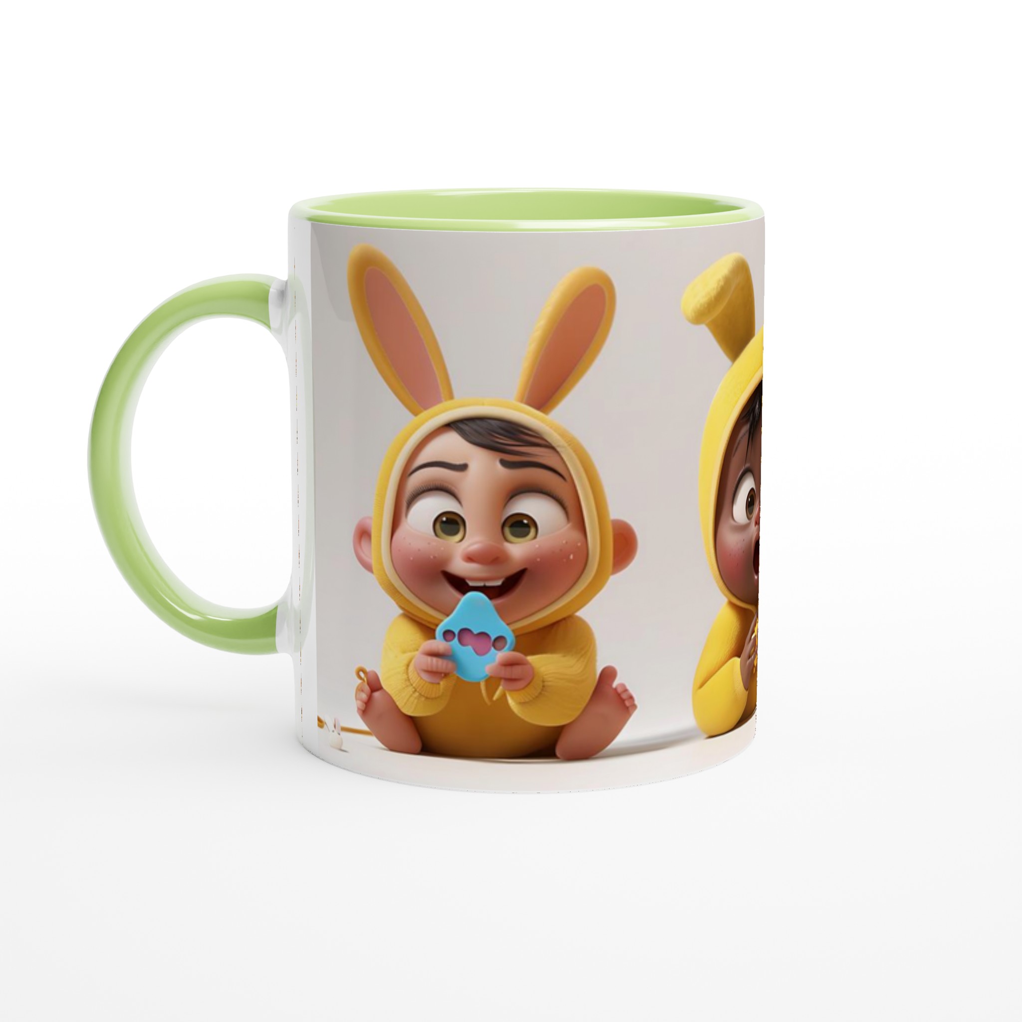 Påskens Charm: Söta kaninungar 11oz Keramisk Mugg – En perfekt present i flera färger! 7 6d0ebf76-0d90-4c26-90c4-322fa22191dc