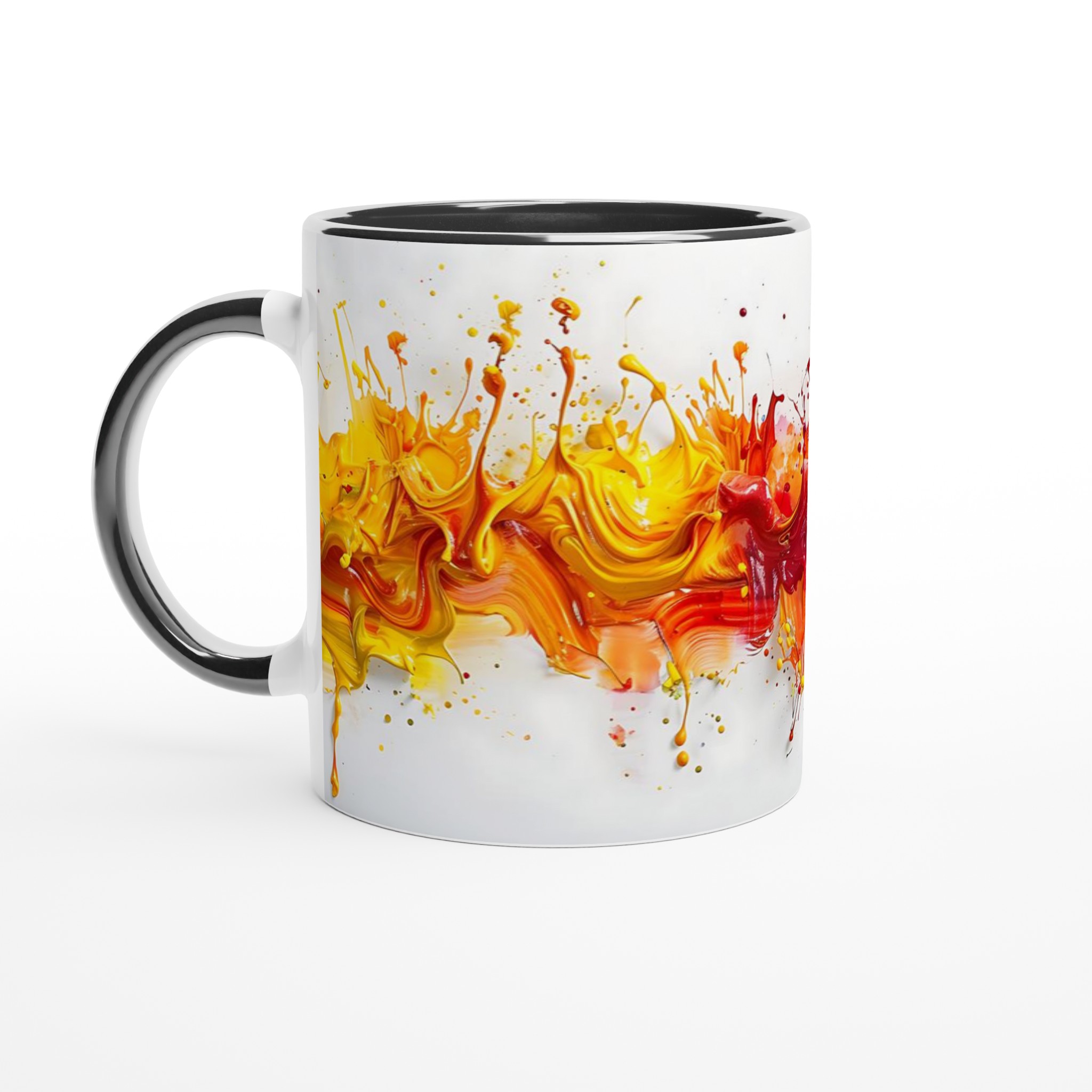 Vit 11oz Keramisk Mugg - Välj bland Regnbågens Färger för en Livlig Start på Dagen! 4 6d104c43-a0eb-4754-8943-b5c11a8fc71d