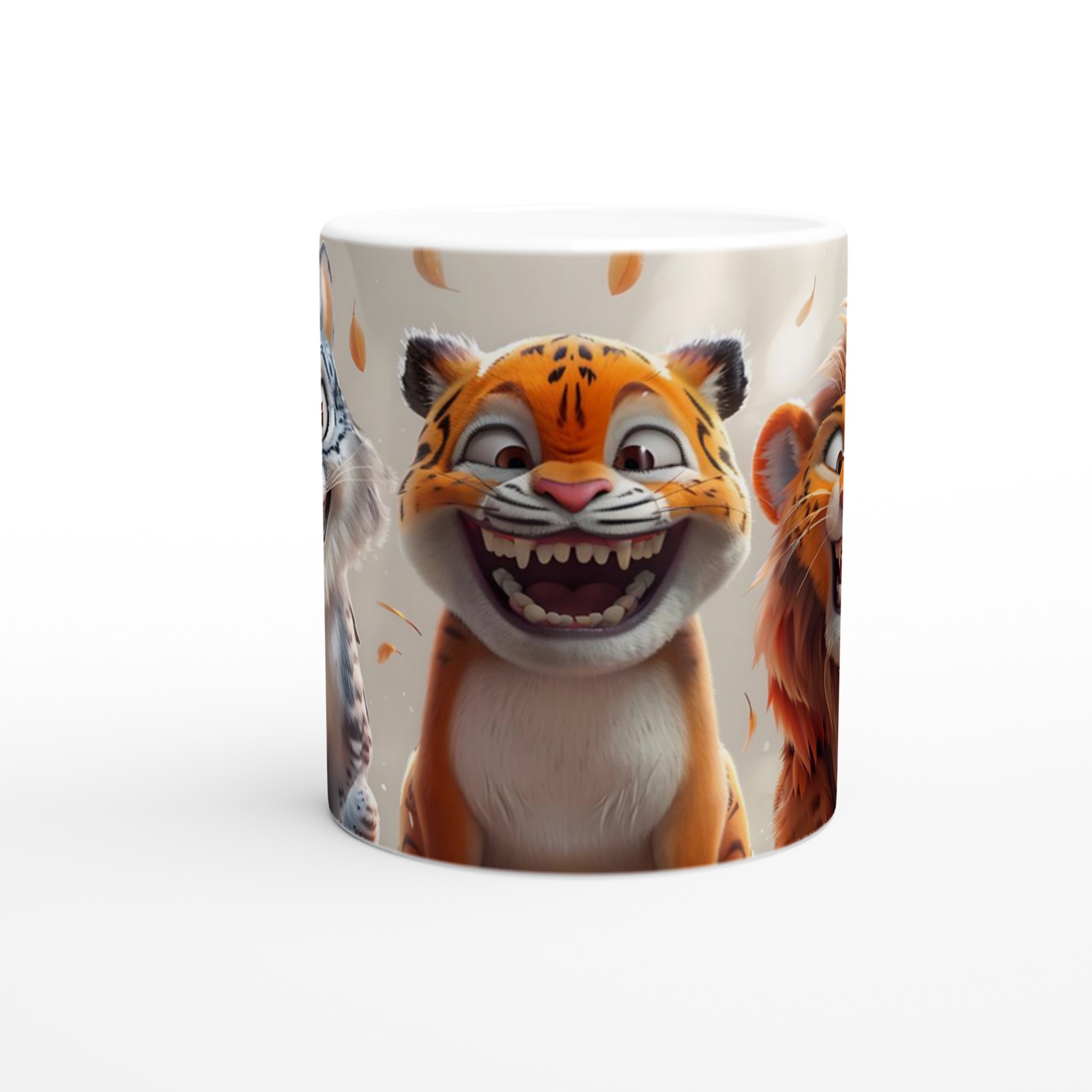 Humorfylld djungelkompis 11oz keramikmugg – Glada rovdjur i livliga färger 8 6d13a89d-dab7-423b-80e8-75a5c73b2102