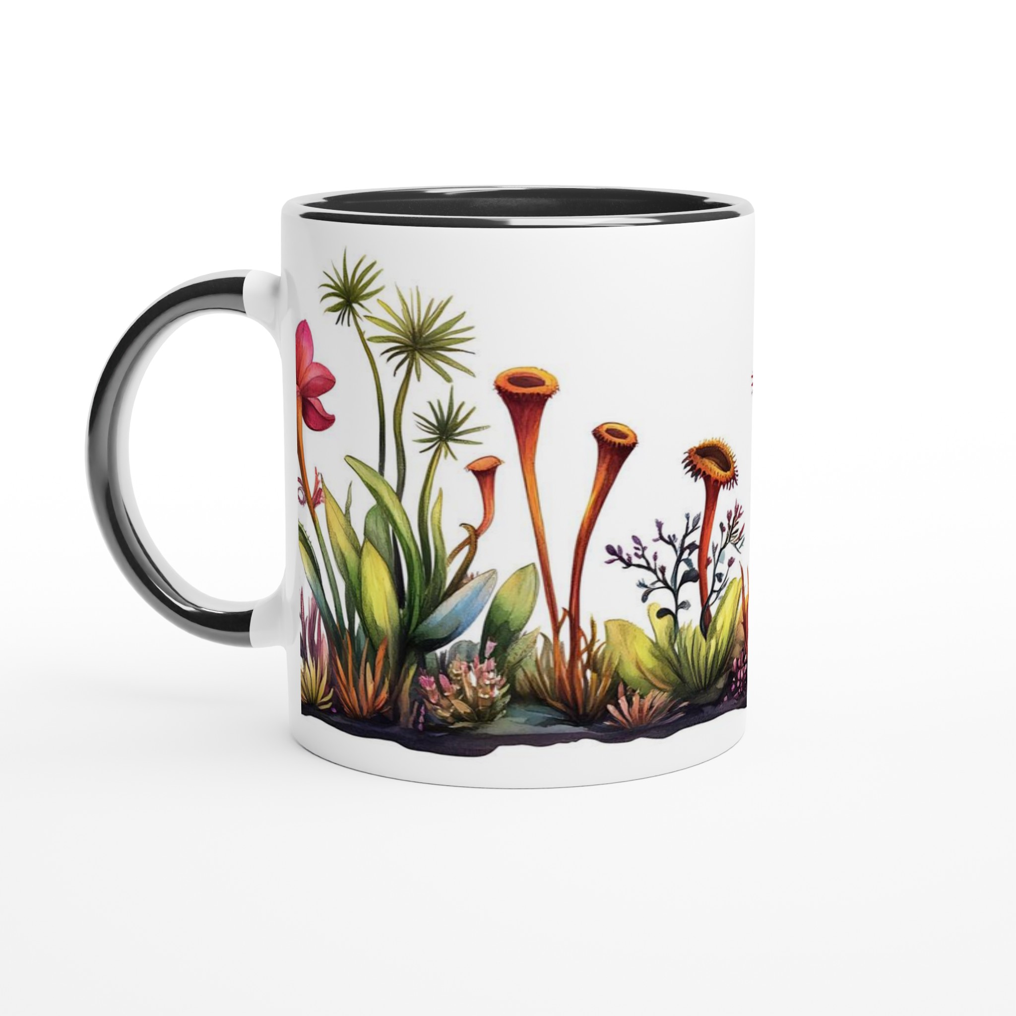 Fantastisk Skogsmugg – Livfull Botanisk Design i Akvarell | 11oz Keramik 4 6d1dcd43-b206-44ee-8d8f-74f05e48b4e3