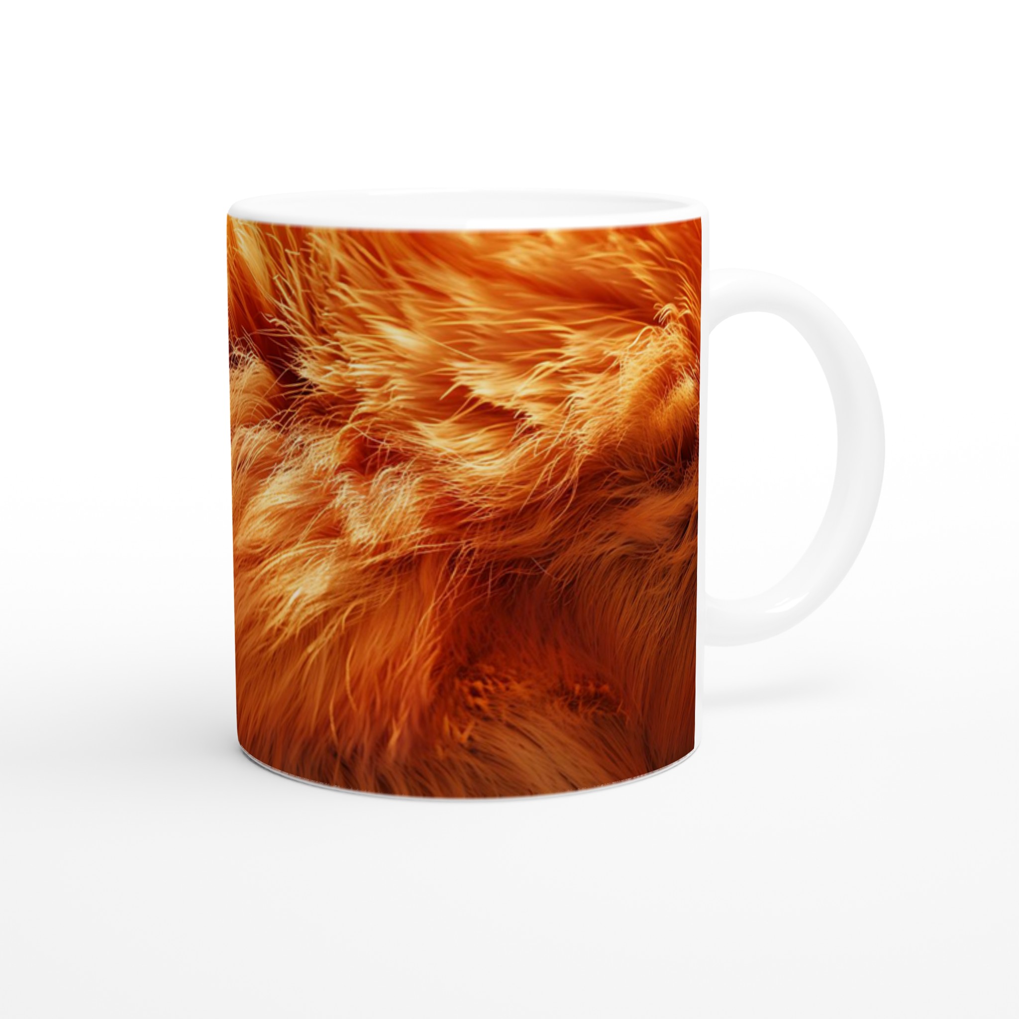 Vit 11oz keramisk mugg med värmande eldiga nyanser i sju sprakande färger 9 6d69f19e-0f4a-4741-b55f-17cc3bf95f8e