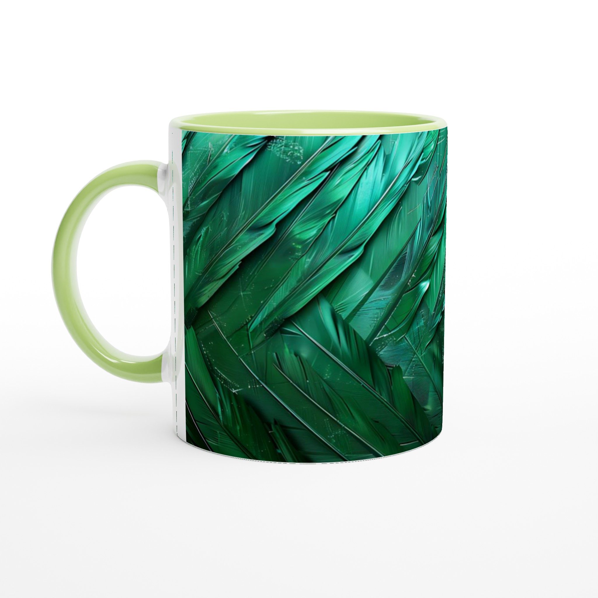 Vit 11oz keramisk mugg med levande färger i sju stilsäkra nyanser 7 6d9e2fcb-ec63-4110-8bec-5b02003dc548