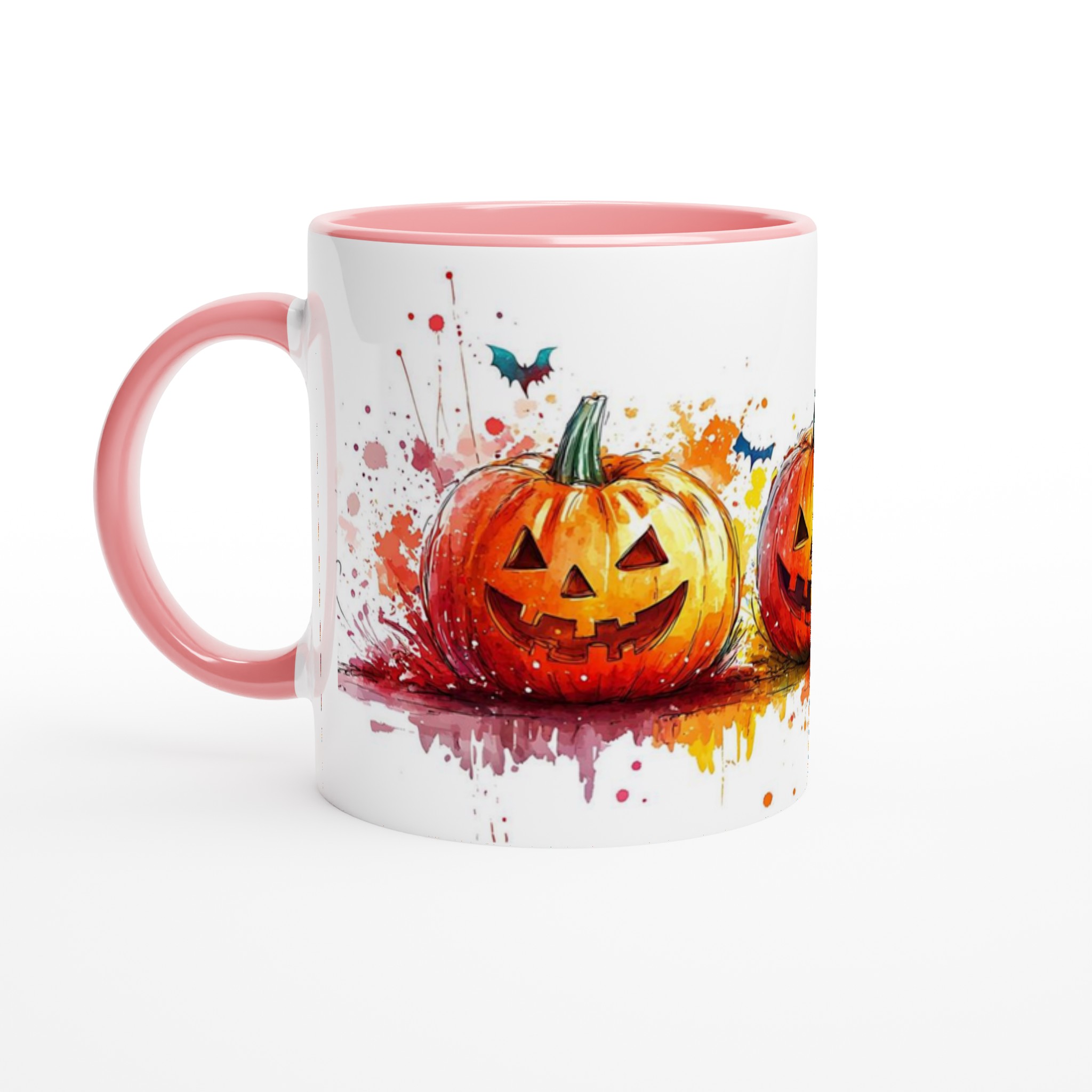 Hallå där, Pumpa! Akvarell-inspirerad 11 oz keramisk mugg – Välj din färg! 6 6dd34926-d188-437f-9eed-3eded53ba95d