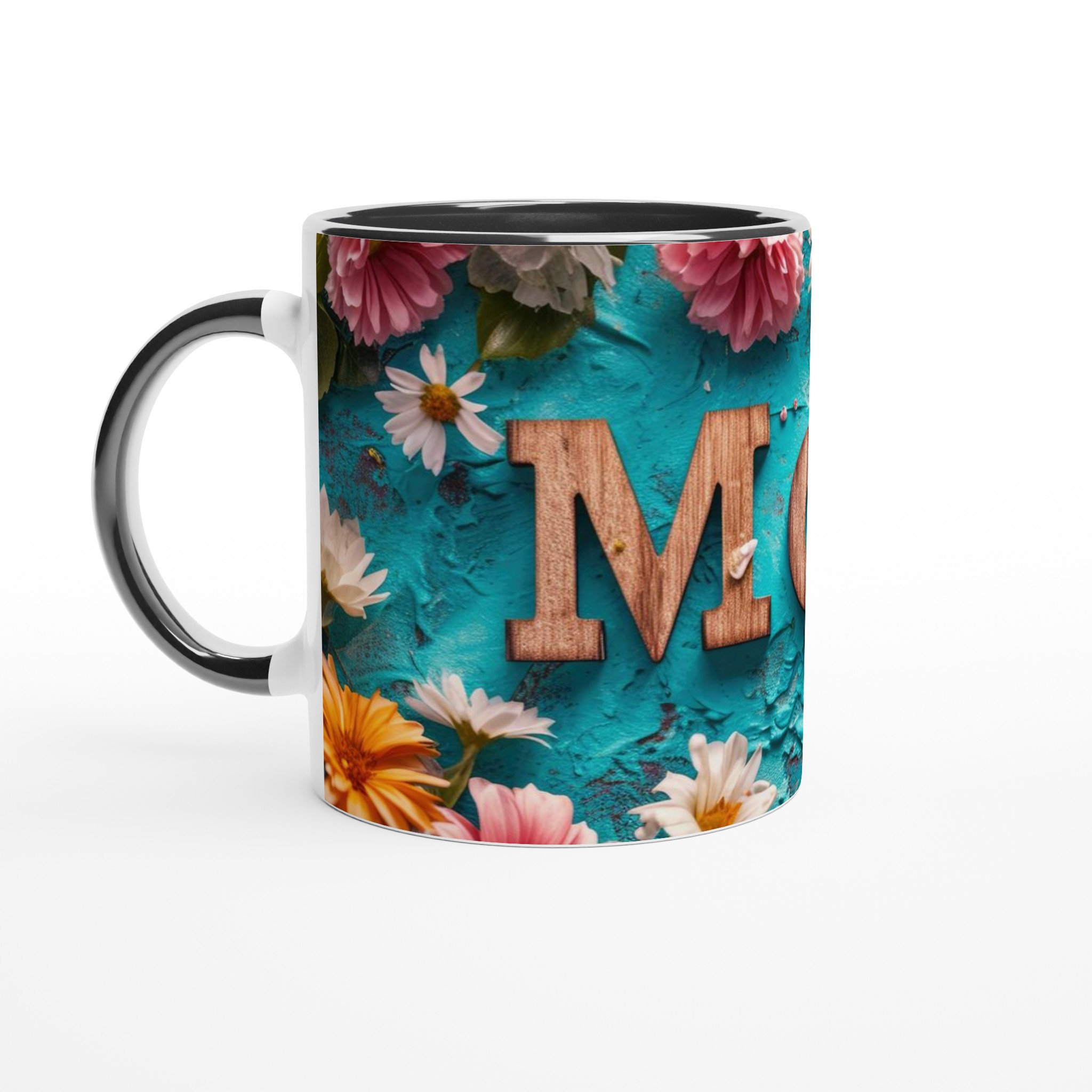 Vit 11oz keramisk mugg – Fira mamma med blomstrande elegans i flera färger 4 6e534832-3de3-4613-be97-2ab8af835a02