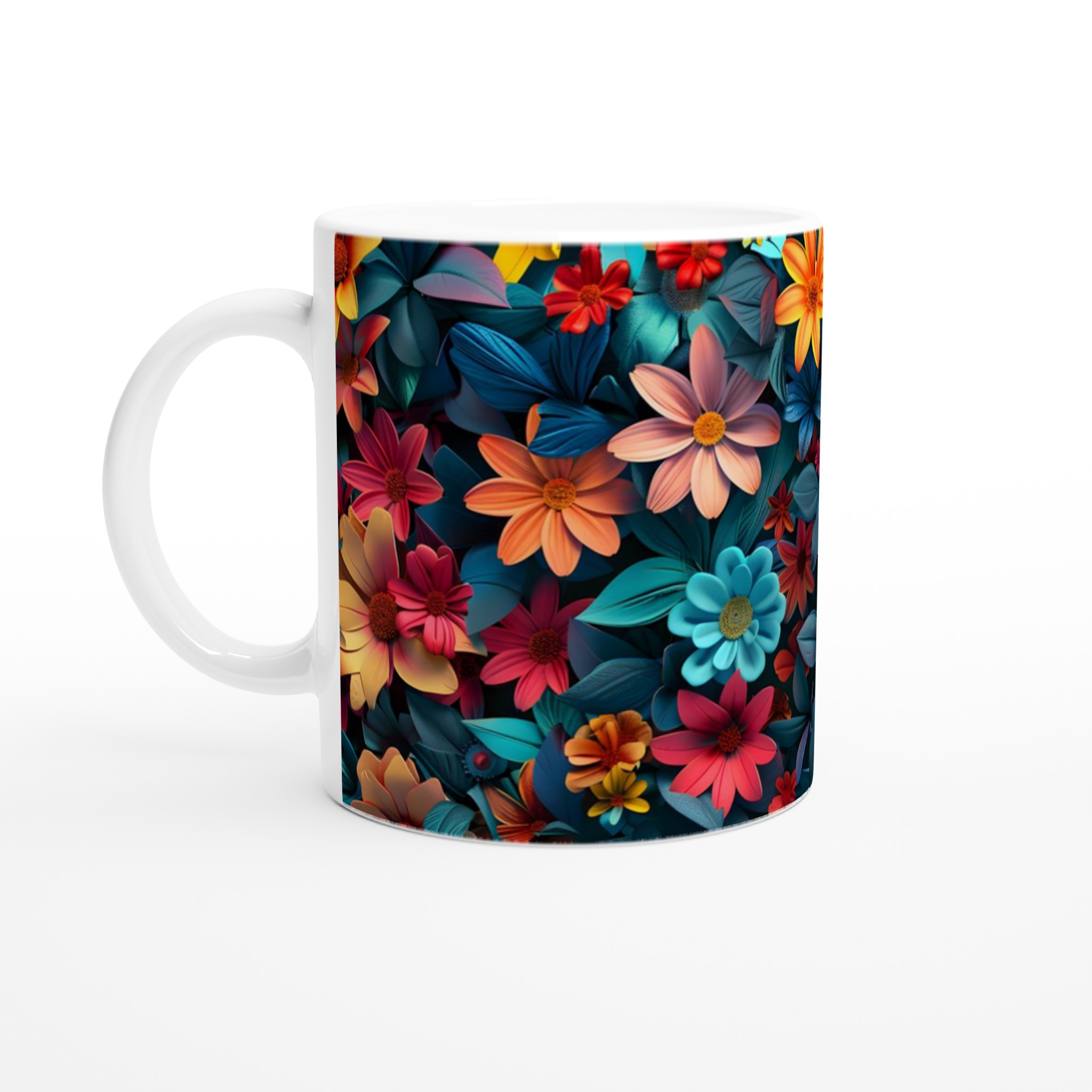 Färgexplosion: 11oz Keramikmugg – Din Personliga Blombukett i Valfri Kulör 1 6e564c7b-d60e-4ae8-ab8f-71c181ad089a
