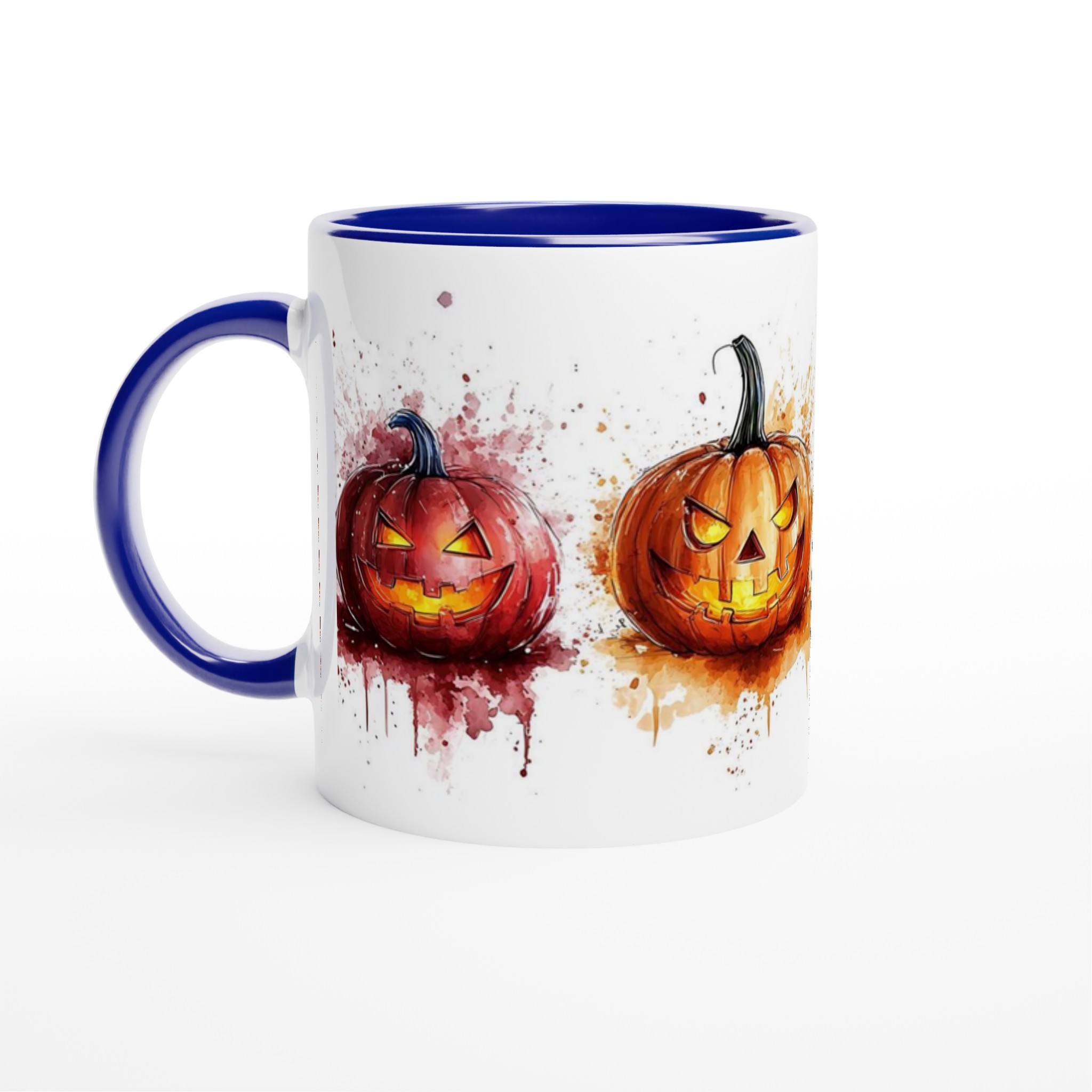 Spooky Pumpkins Akvarell 11oz Keramisk Mugg – Halloween Design i Flera Färger 2 6ee81e19-ac57-4b73-9267-d6736dc661f2