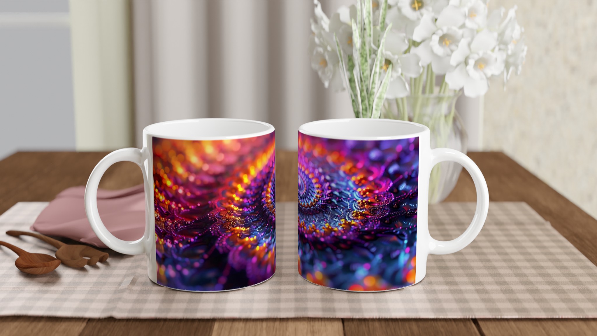 Kosmisk Spiral Mugg – 11oz Keramikmugg i Levande Färger 10 6fa2c06e-37e8-45e0-a54a-eb4fcc962a95