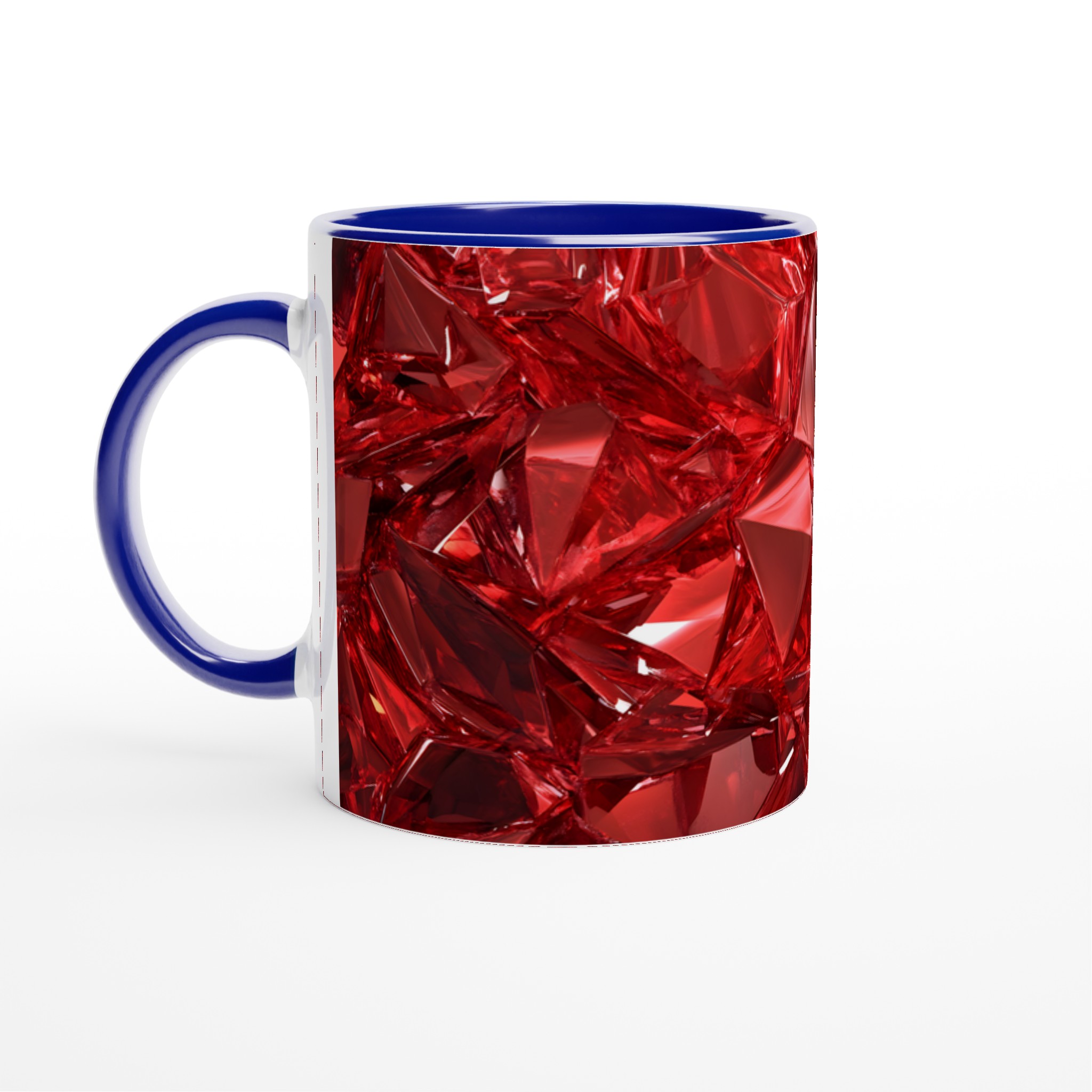 Rubinröd Kristallmugg – 11 oz Keramisk Mugg för Glittrande Drycker i Sju Färger 2 6fdbaed4-8b76-41dc-994e-13f61609a758