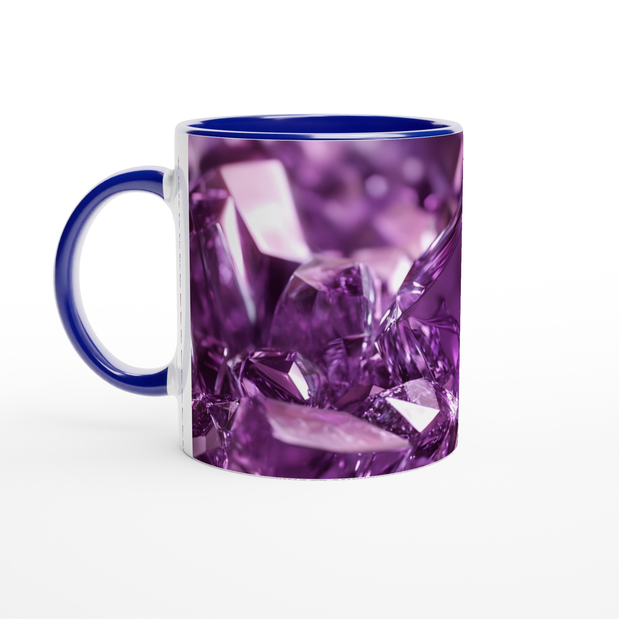 Glänsande Ametistmugg – 11oz Keramisk Kaffemugg i Ditt Val av Färg 2 70128eeb-b5b1-4634-81c3-c7cbf3c04db4