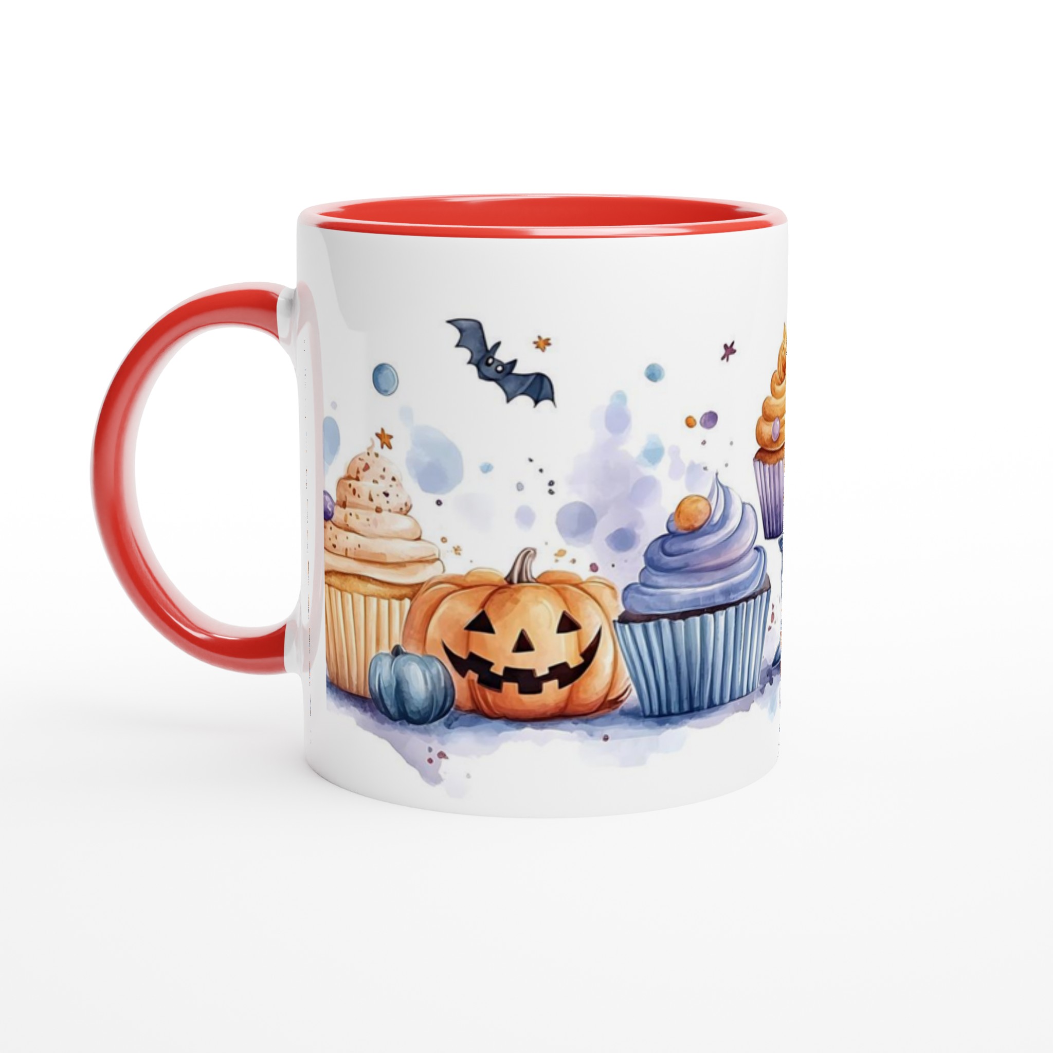 Bus eller Godis Mugg: Mysig Halloween-design i akvarell – Välj din färg! 5 703a41c7-5352-4dc5-b3c8-3821f6e99968