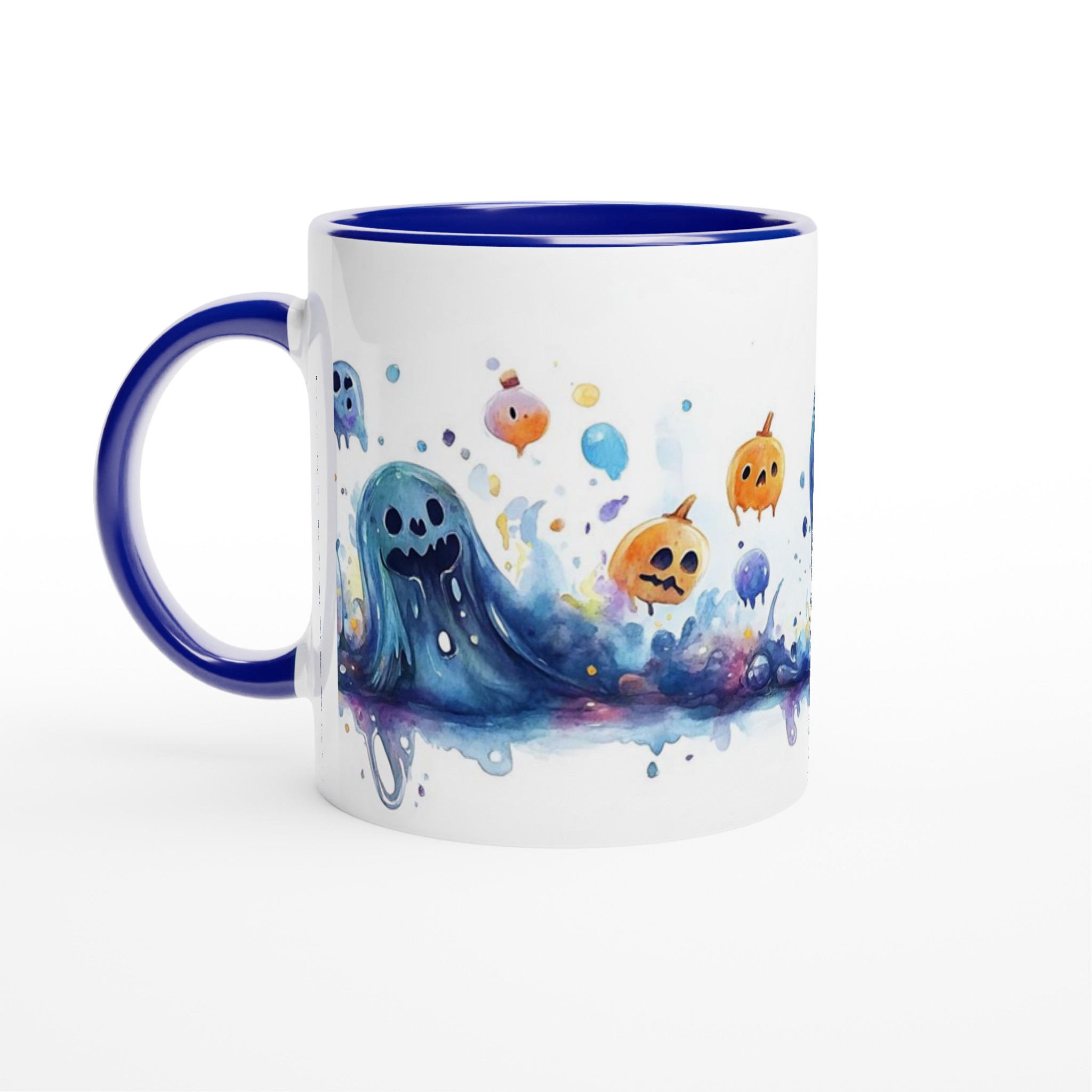 Spooky-Söt Akvarell Spökmugg – Välj bland 7 Färgstarka Keramikfärger 2 7056d4db-da12-4b87-af8d-f1a6b1170ef4